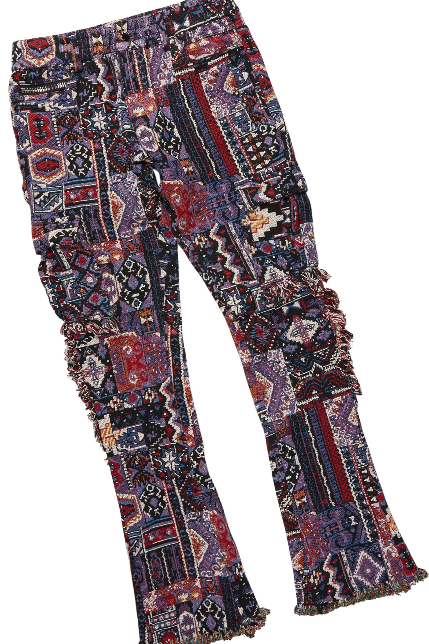 Lake White/Purple T-Shirt/Tapestry Jean Bundle