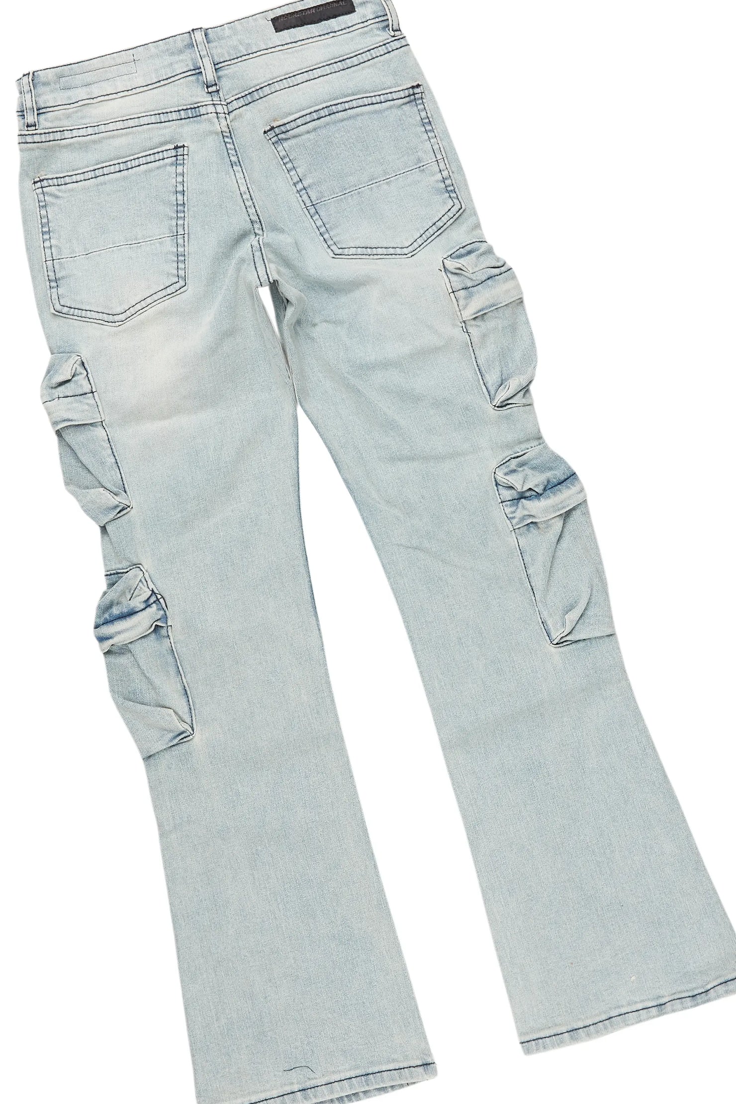 Boys Callias Red Hoodie/Slim Fit Jean Set