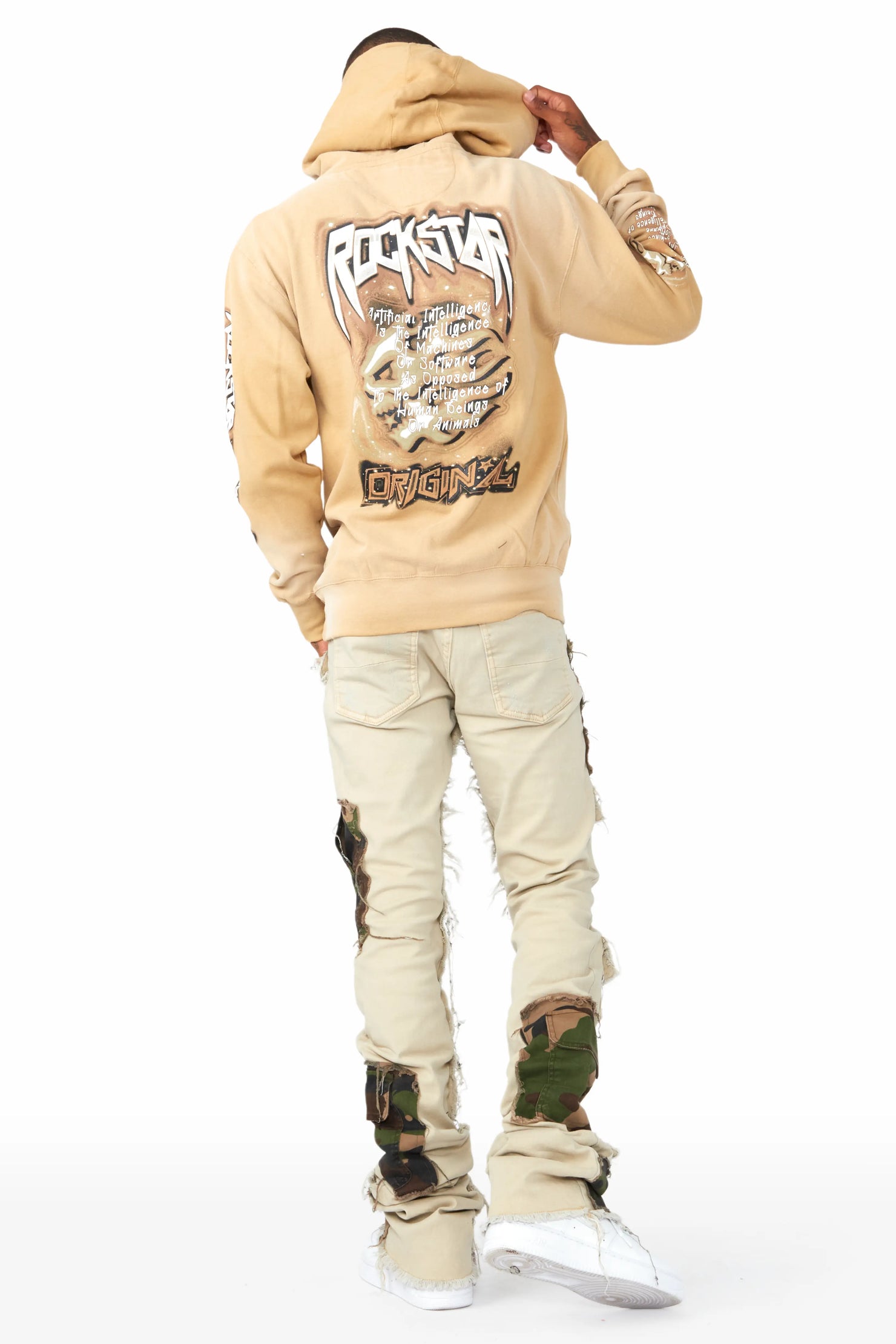 Ganen Sand Graphic Hoodie