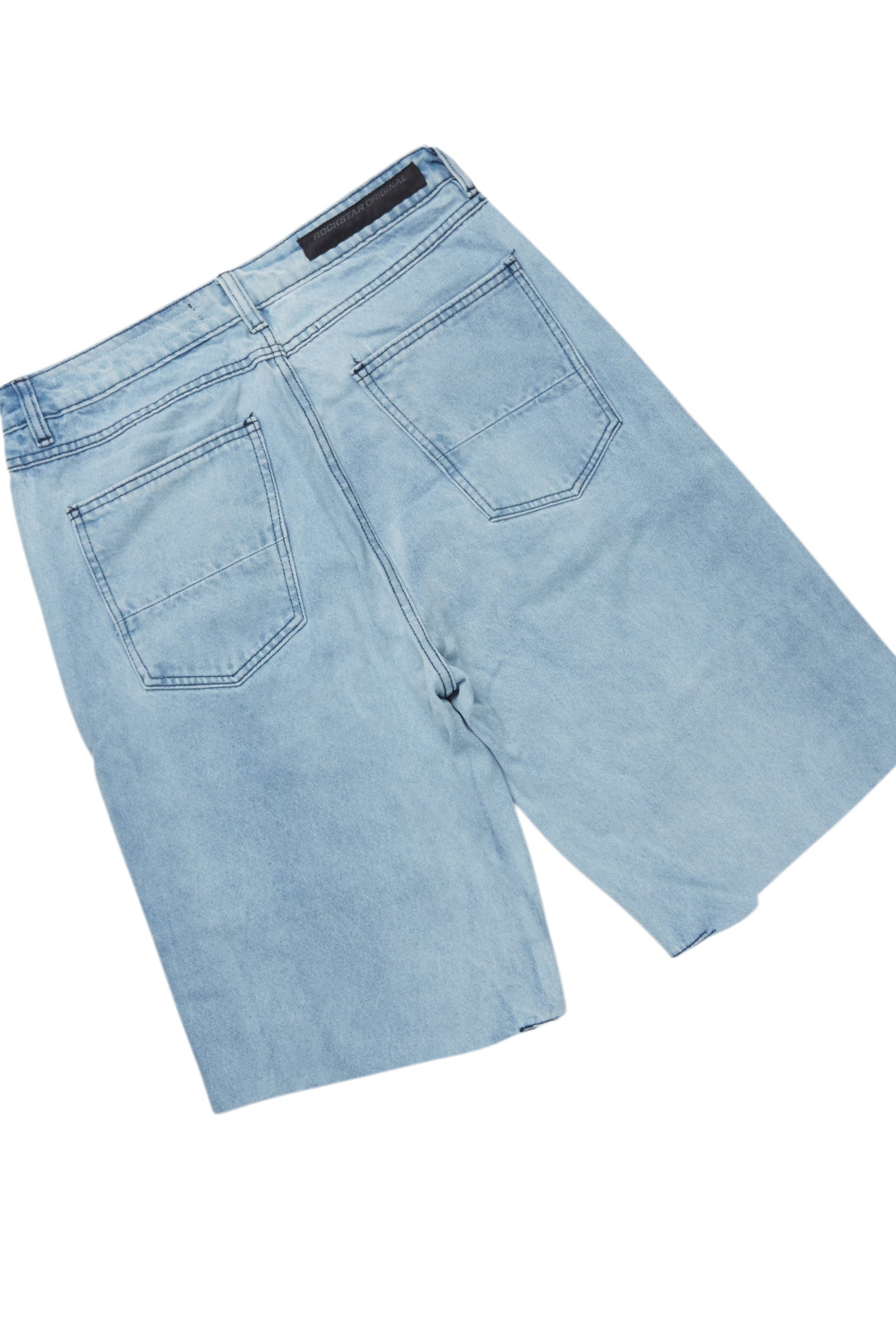 Amos Royal T-Shirt/Denim Short Set
