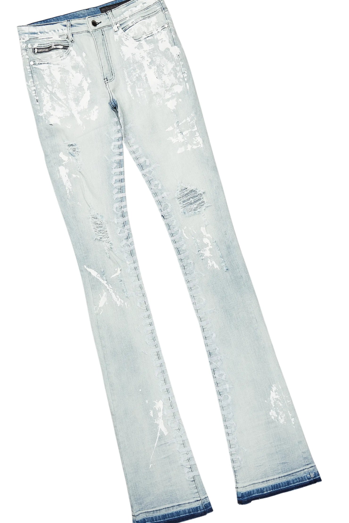 Karlo Royal Hoodie/Super Stacked Flare Jean Bundle