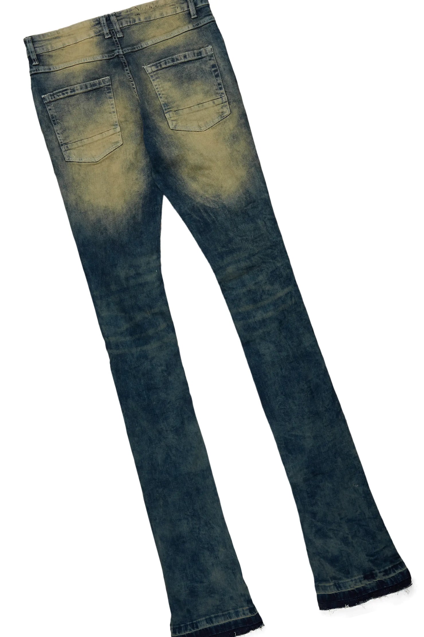 Cargan Black T-Shirt Stacked Flare Jean Bundle