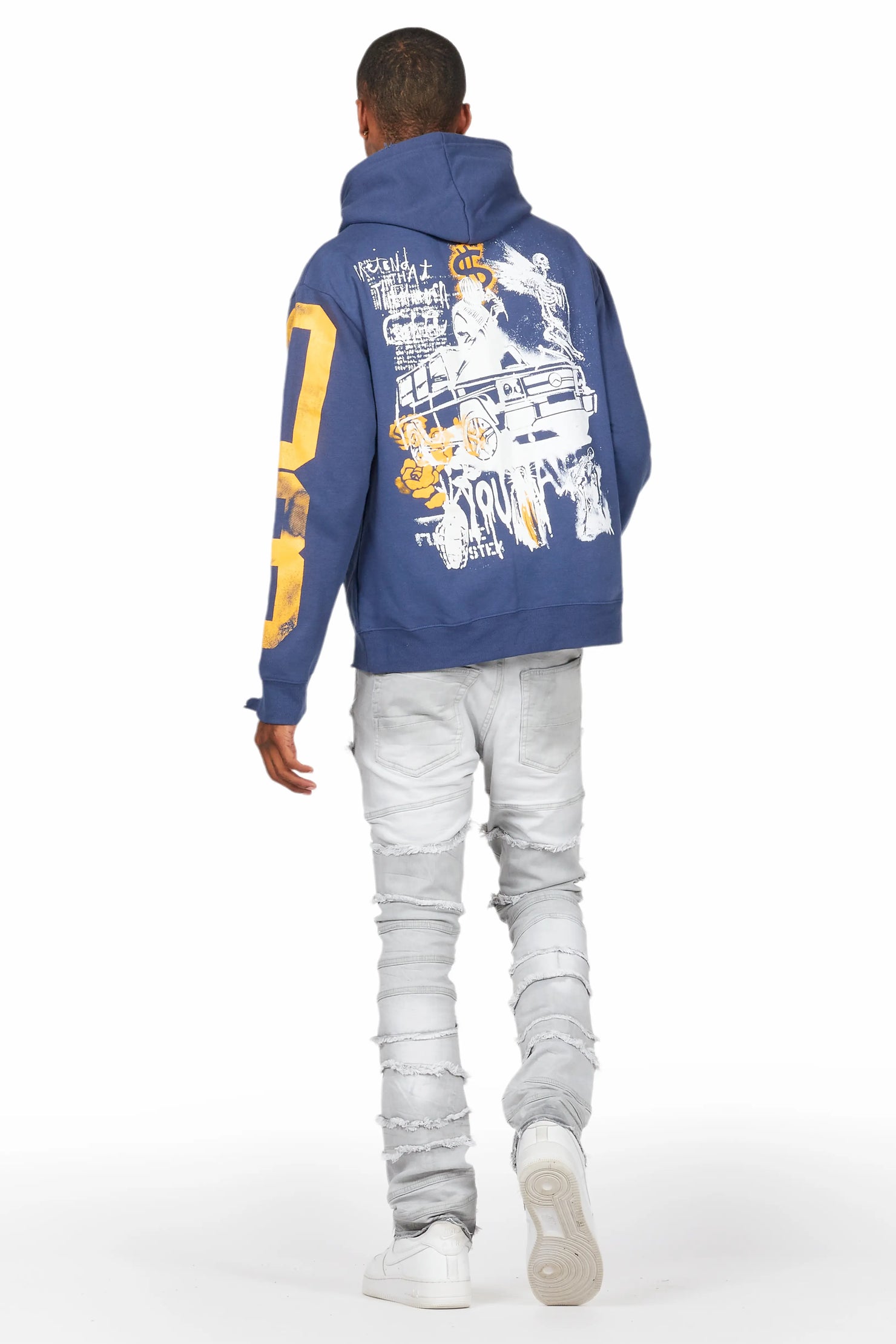 Franko Light Grey Slim Fit Jean