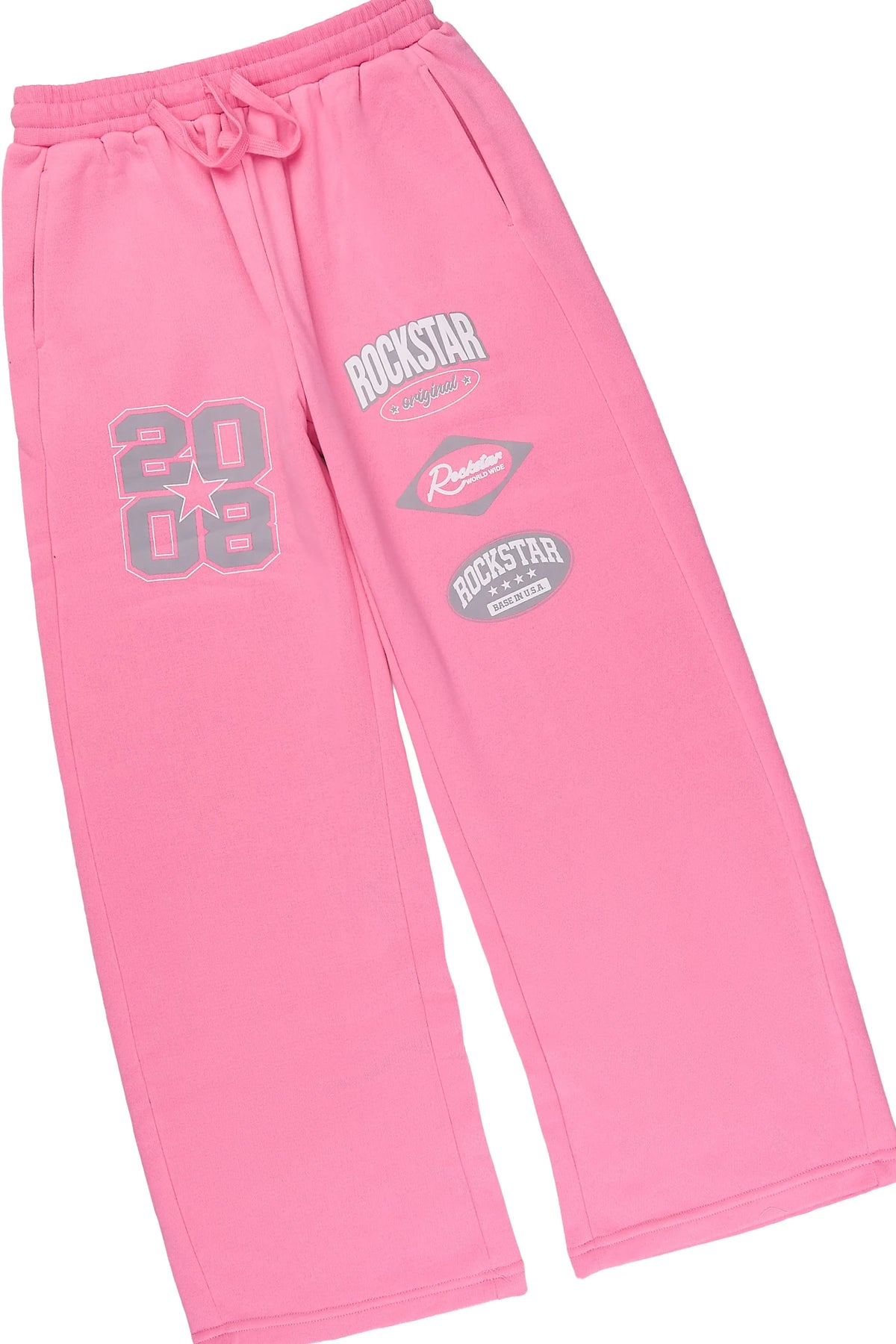 Girls Versenya Bubblegum/Grey Long Sleeve Polo Track Set