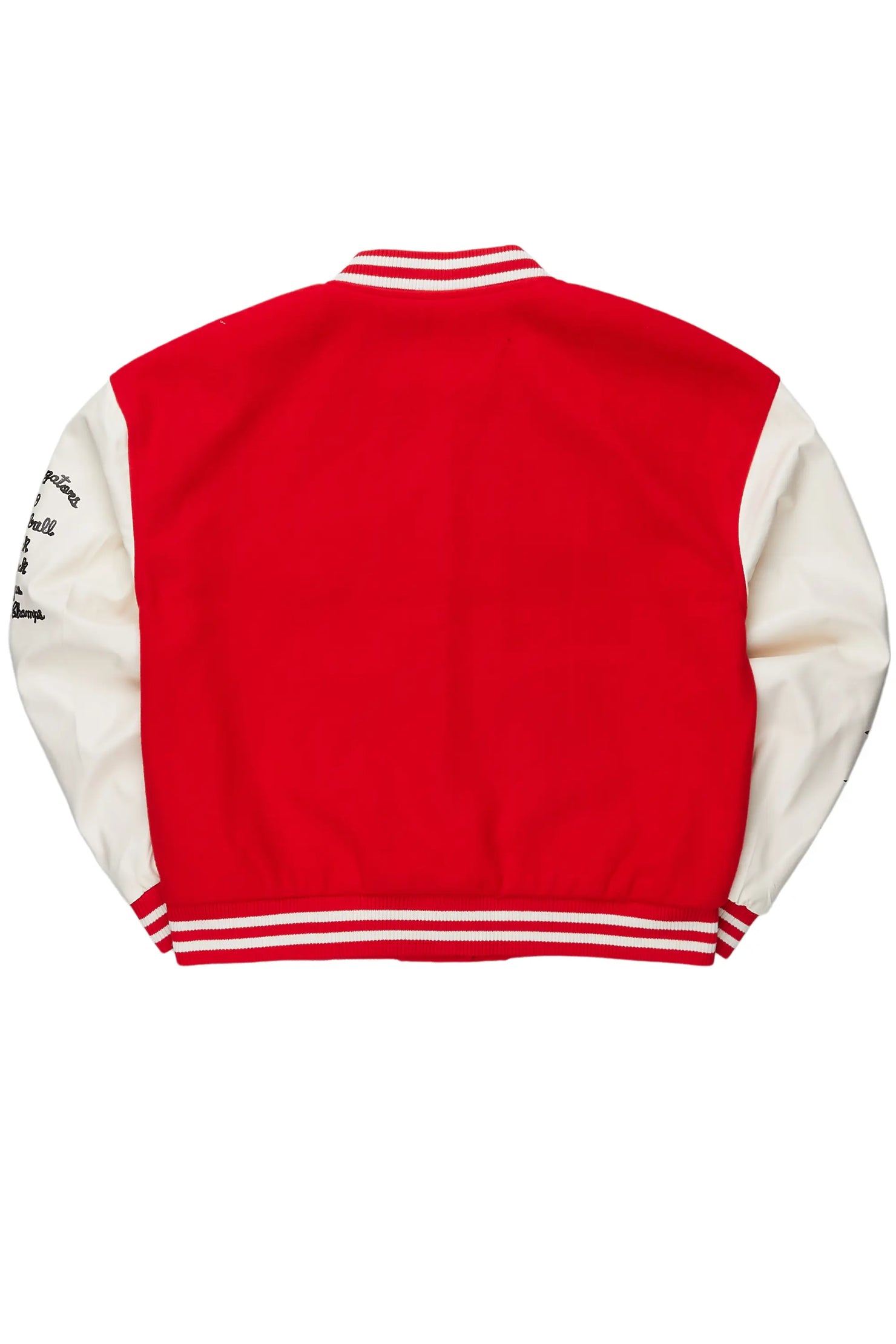 Cori Red Varsity Jacket