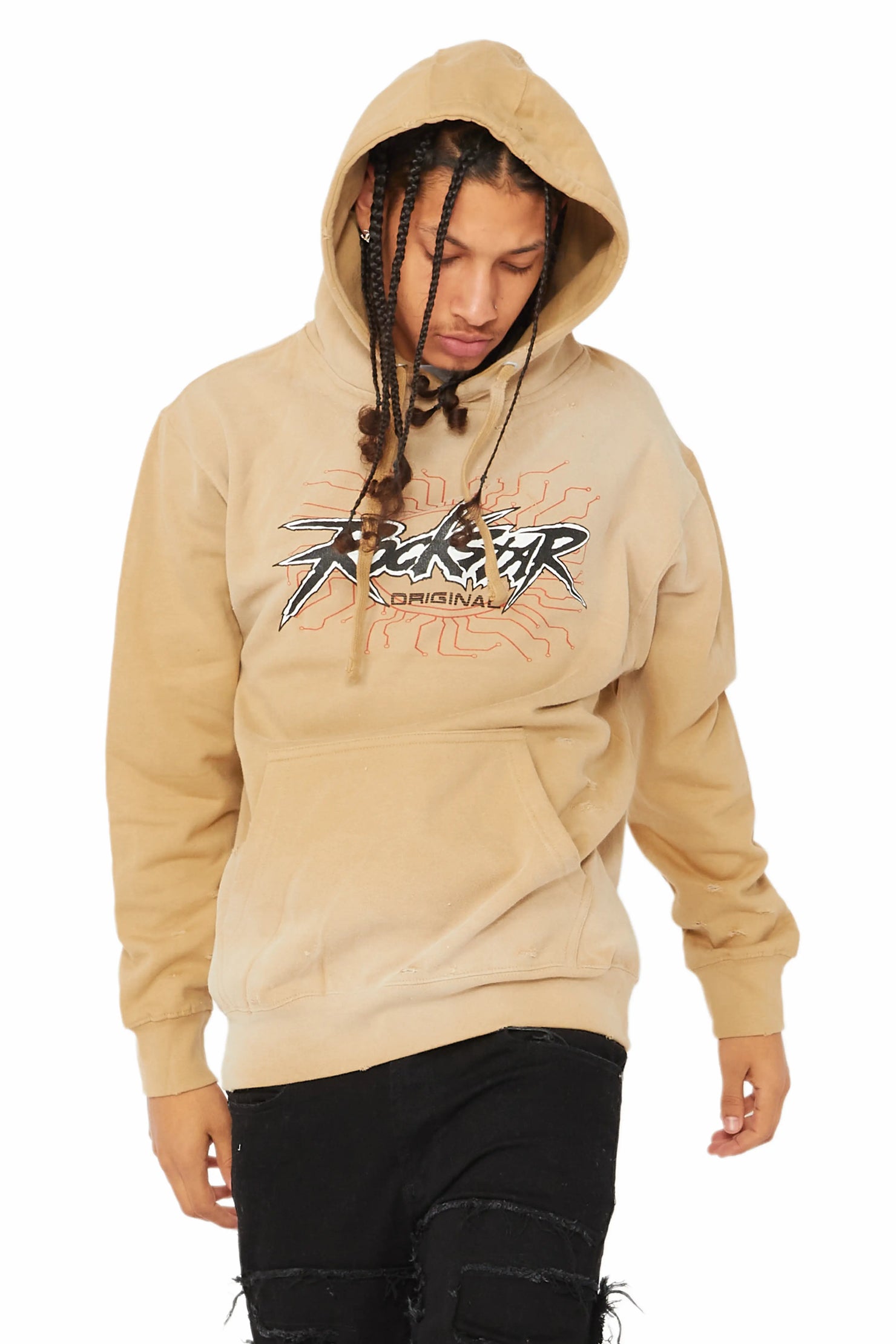 Race Sand Graphic Hoodie