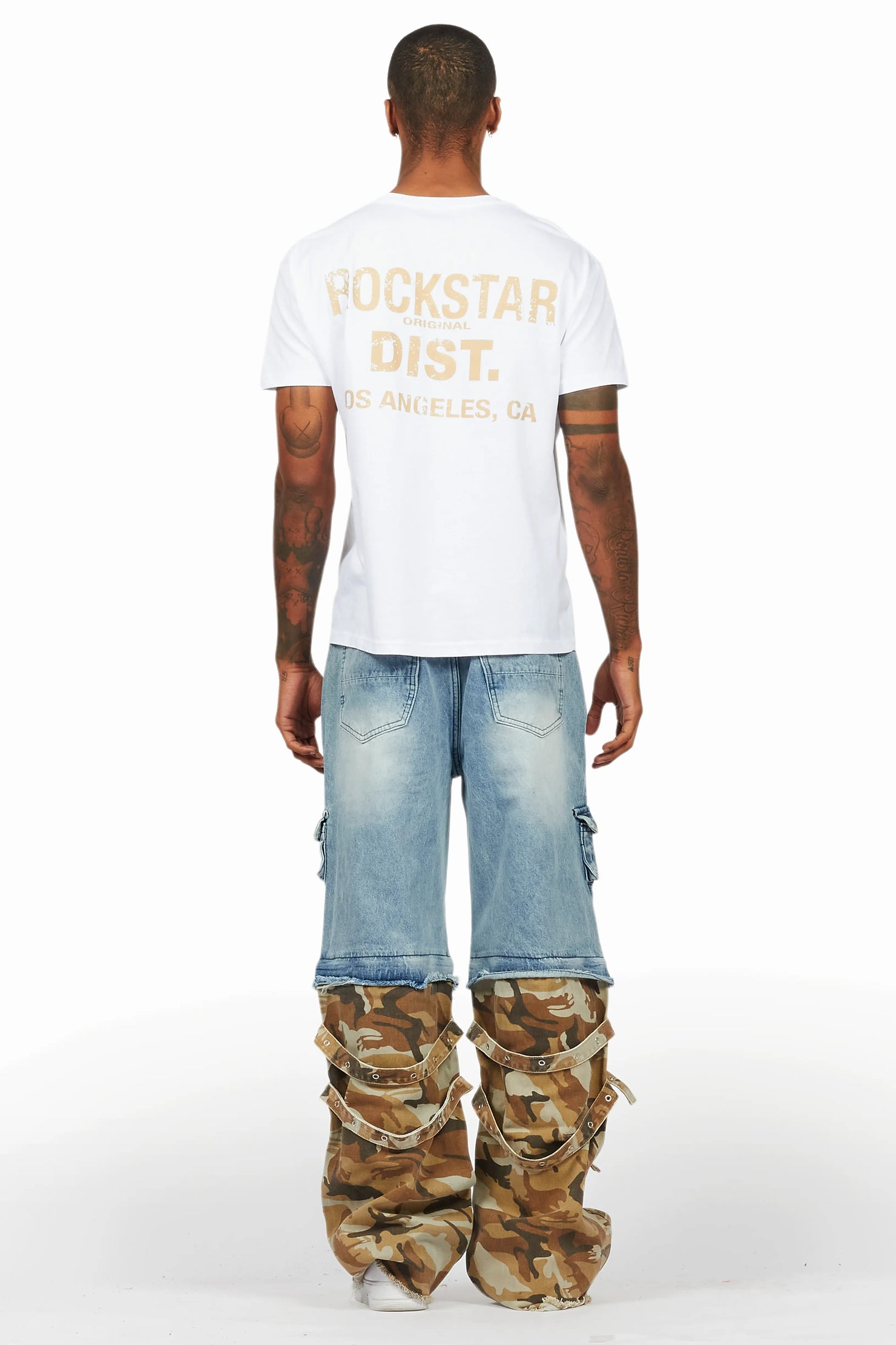 Exxus Light Blue Baggy Fit Jean