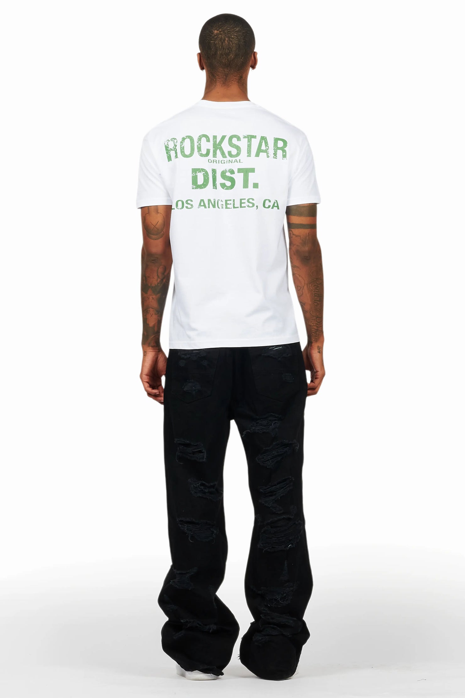 Mical Black Baggy Fit Jean