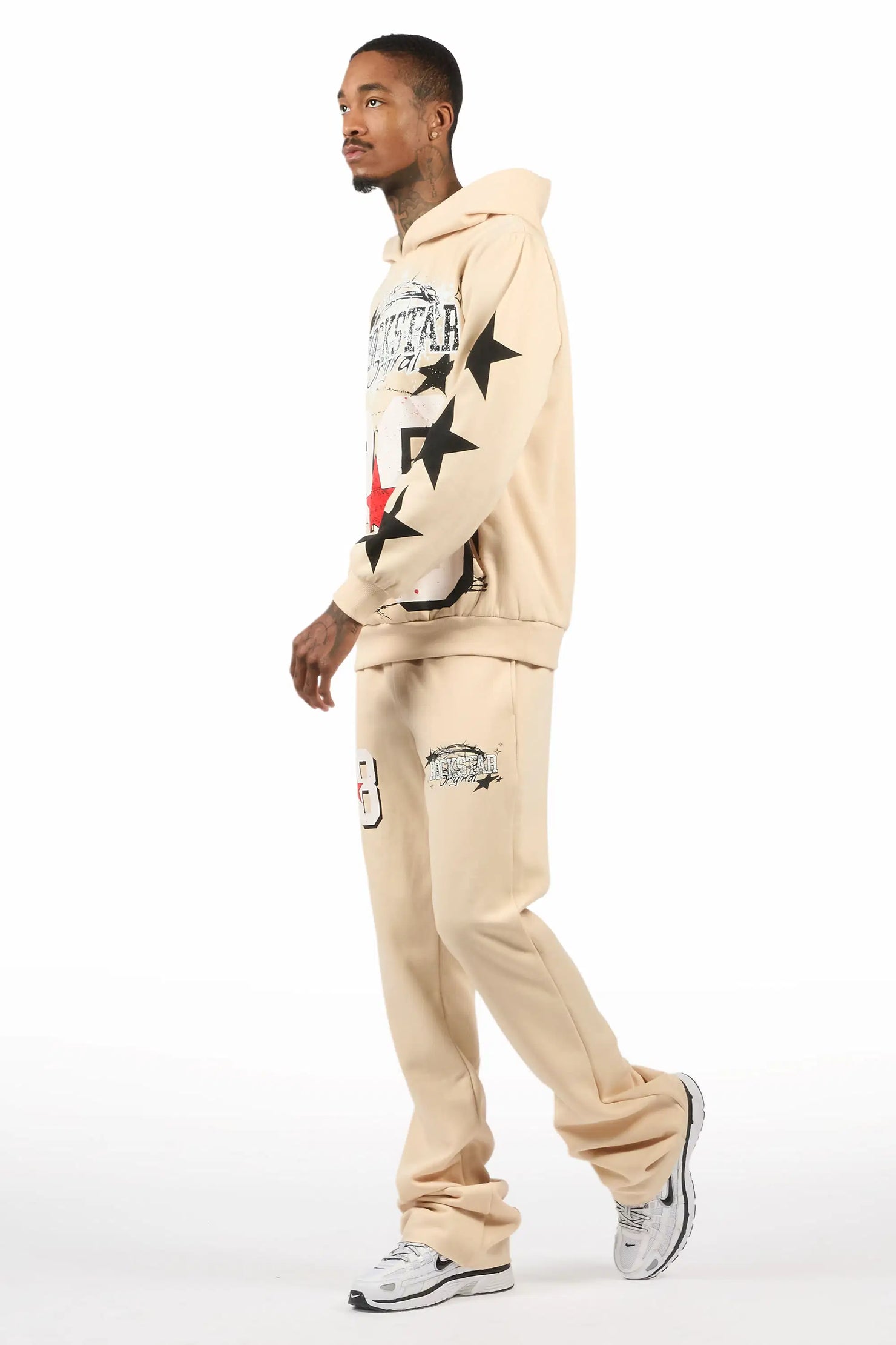 Allstar Beige Stacked Track Set