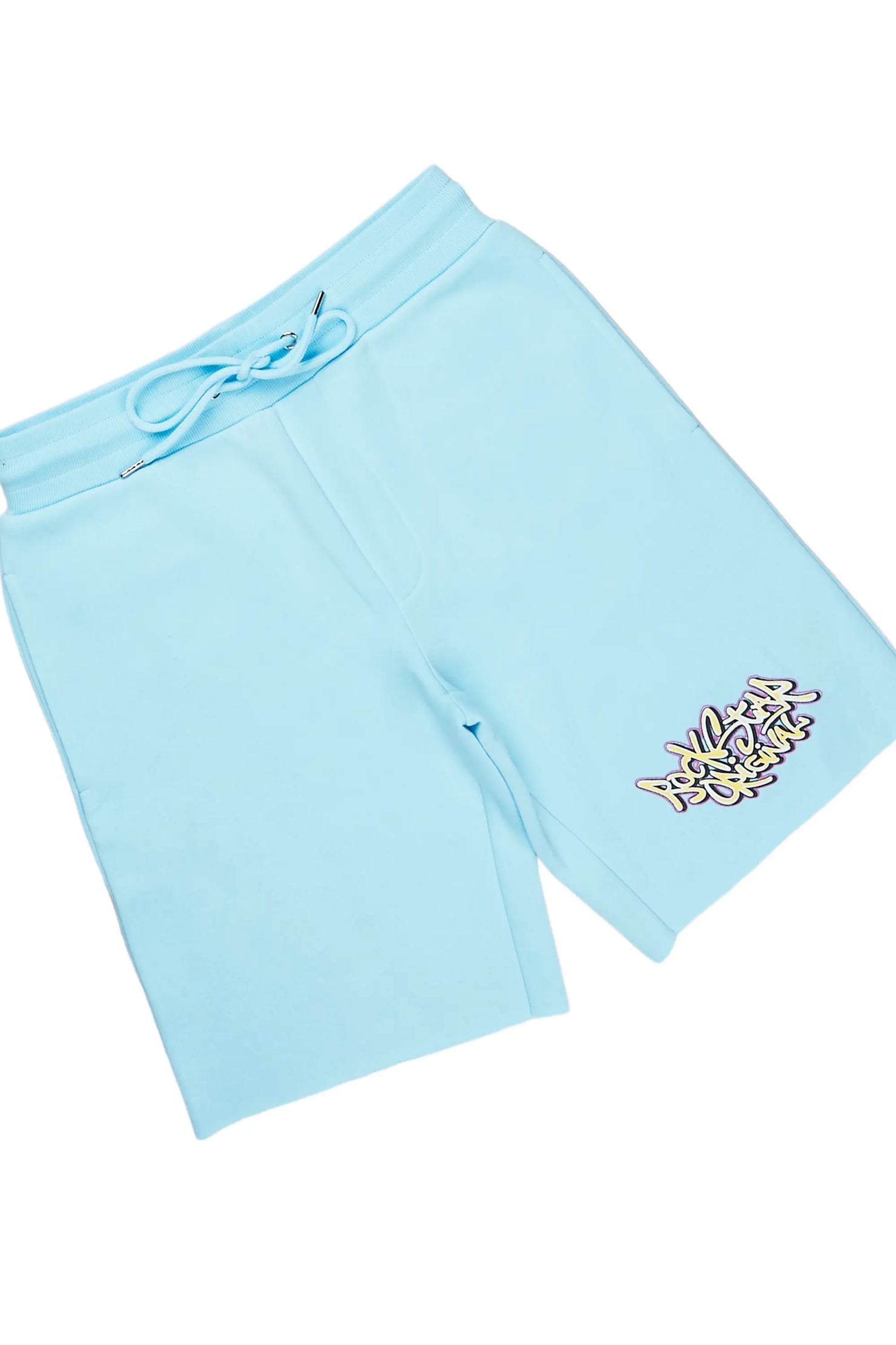 Hair Baby Blue T-Shirt/Short Set