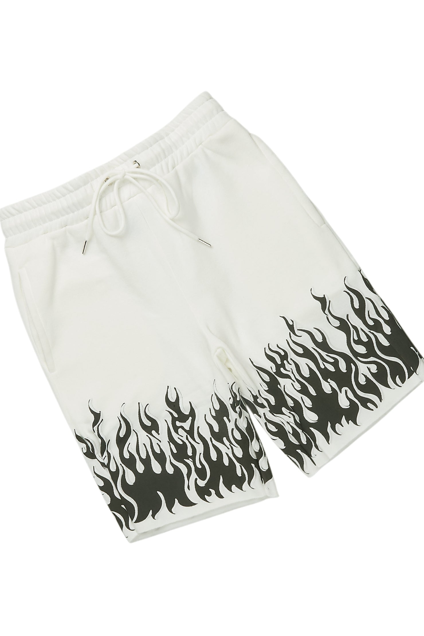 Bubble White T-Shirt/Short Set