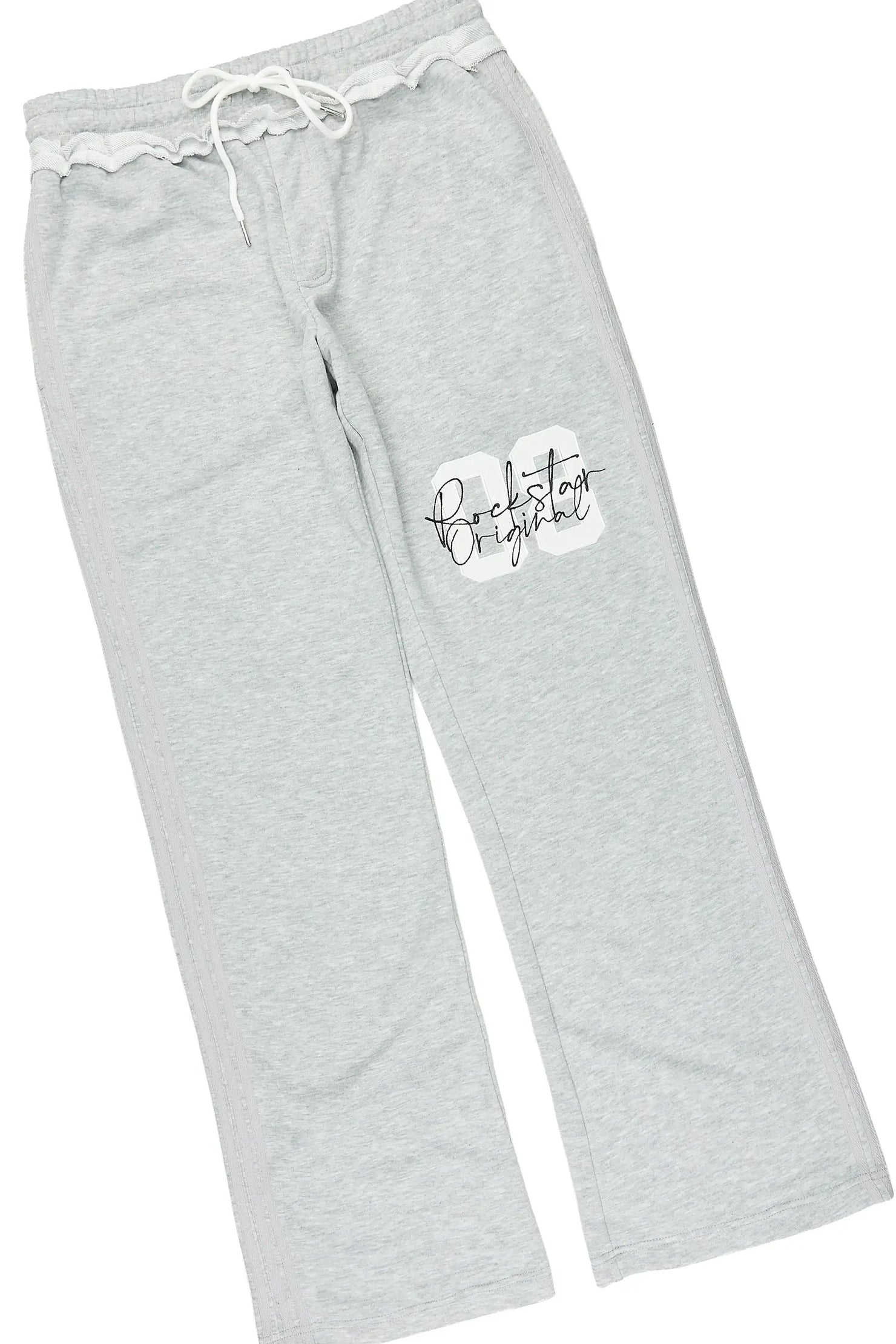 Zymir Heather Grey French Terry Chenille Tee/ French Terry Relaxed Track Set