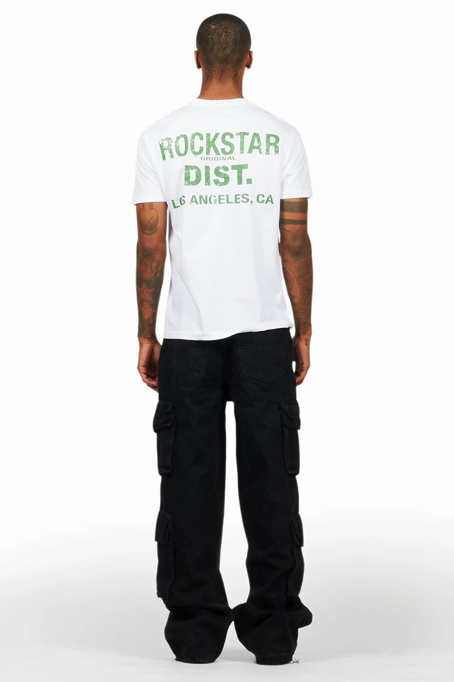 Peppe Black Baggy Fit Jean