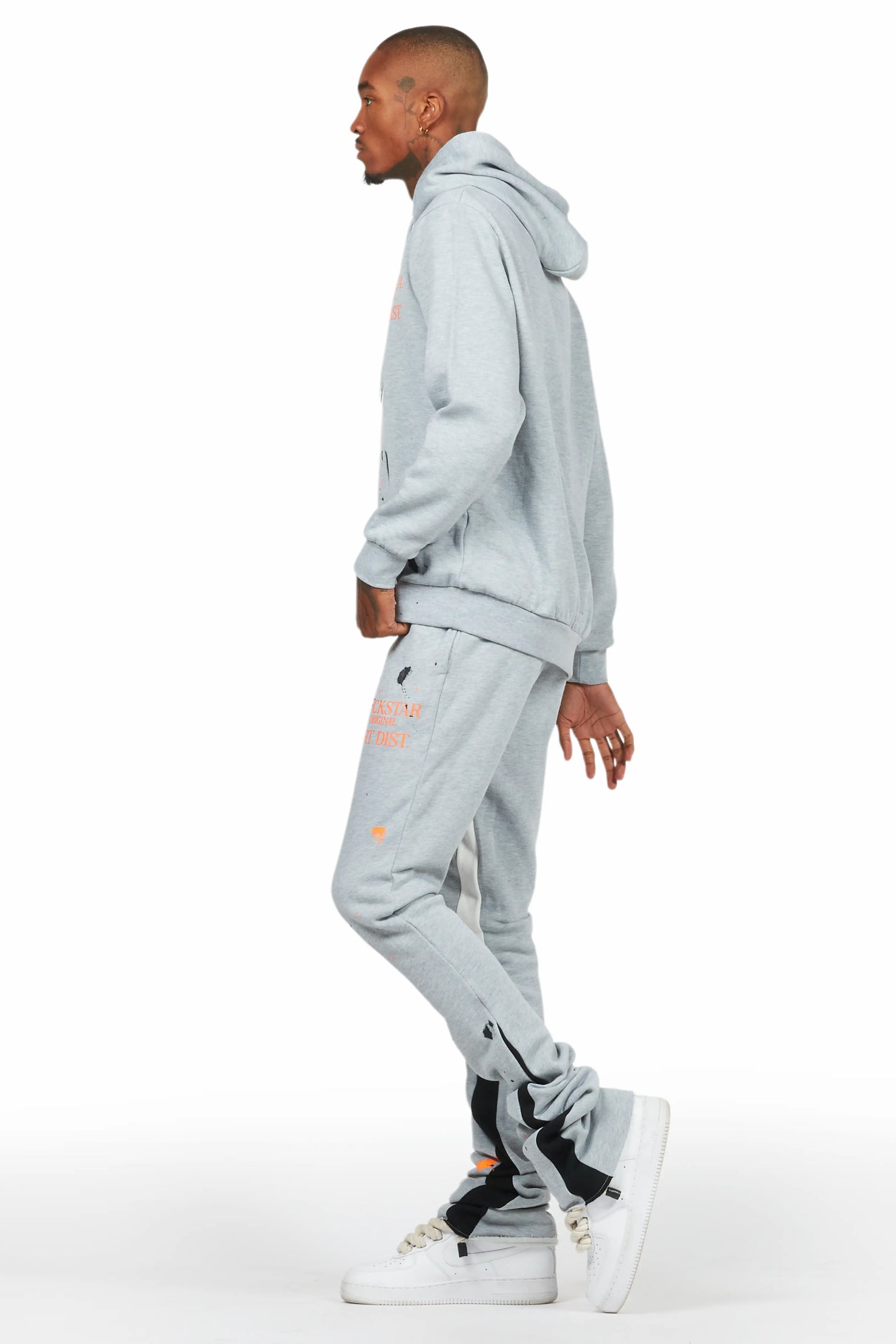Raffer Heather Grey 2.0 Super Stacked Flare Track Set