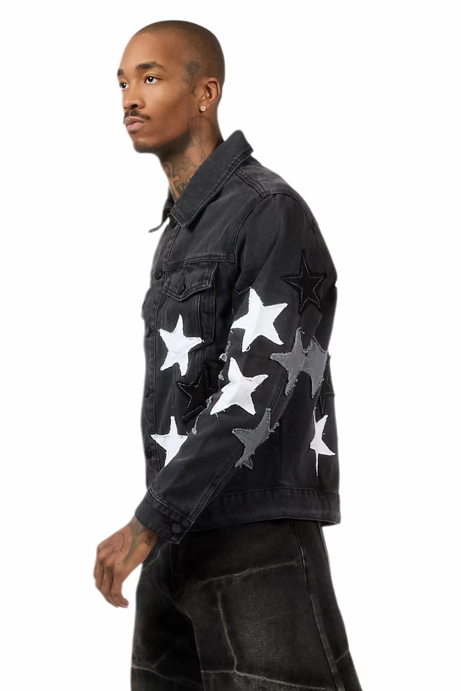 Starlane Black Denim Jacket