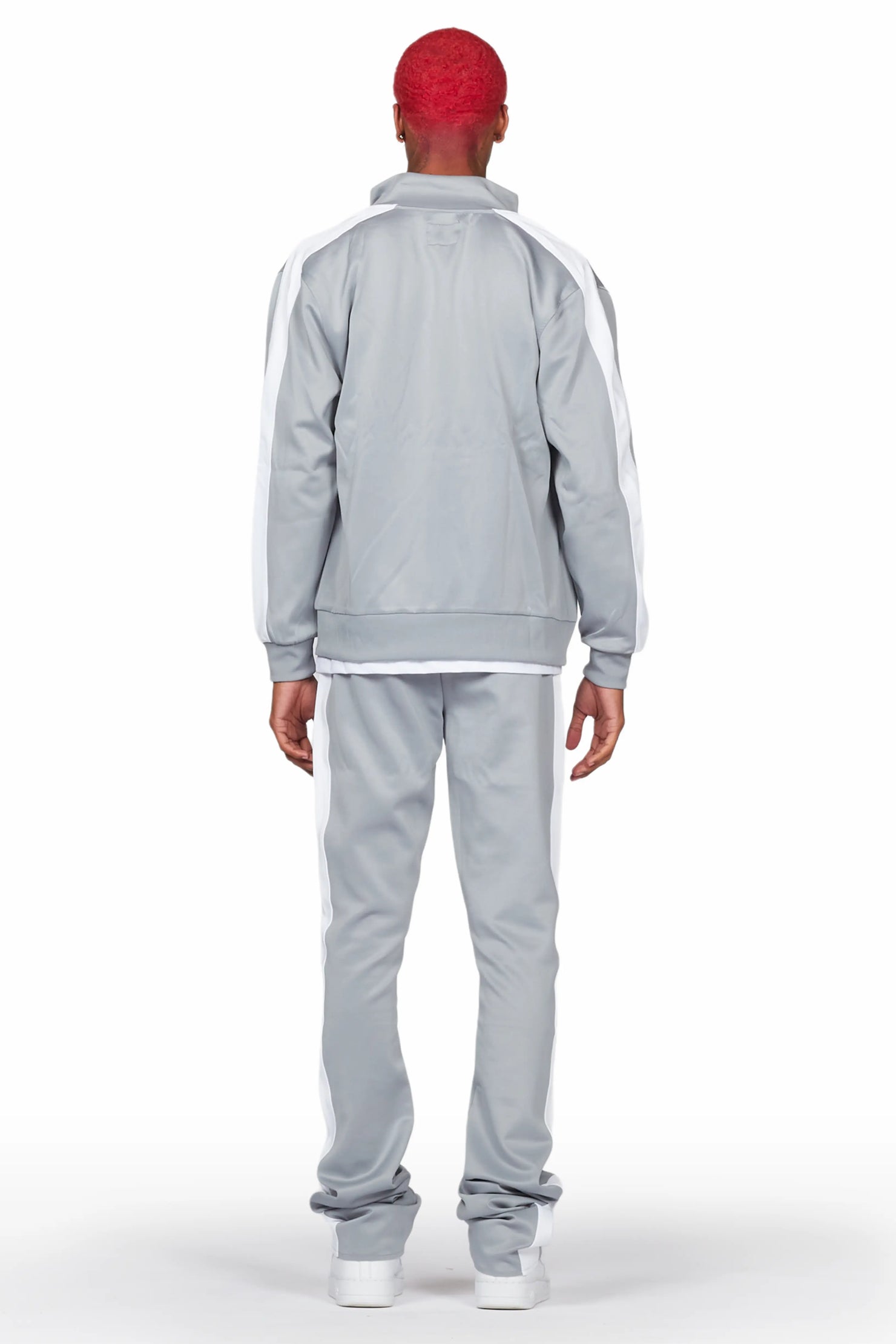 Rockstar Art Dist. Grey Tricot Super Stacked Flare Track Set