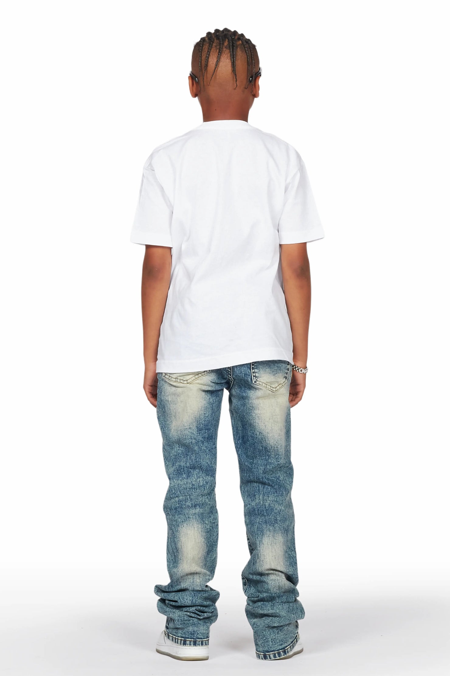 Boys Wald Vintage Stacked Flare Jean