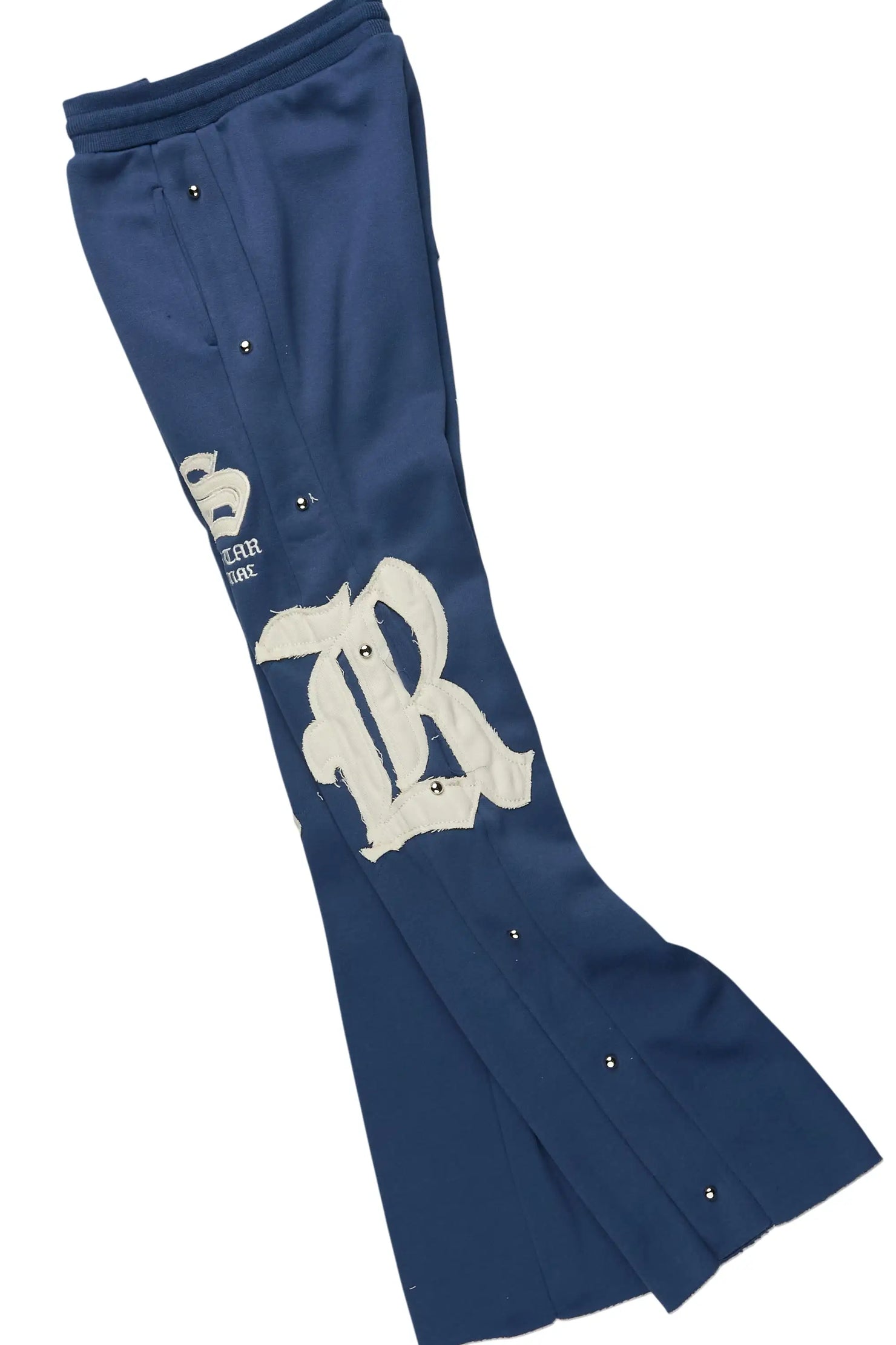 Boys Shire Navy/White Stacked Track Set