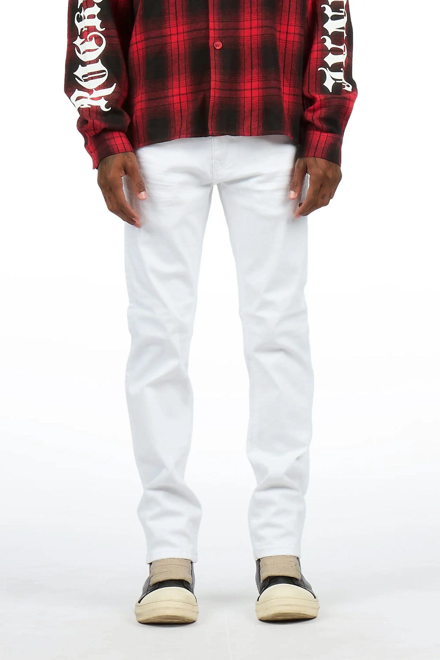 Clifton White Slim Fit Jean