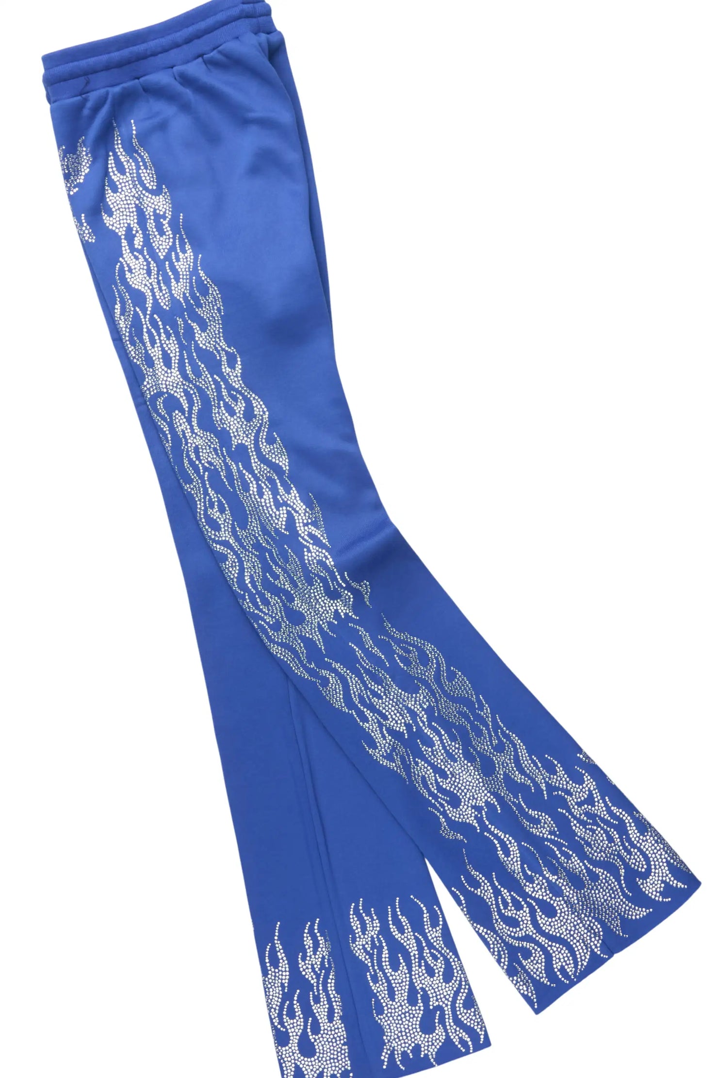 Boys Alaeno 2.0 Royal Blue Rhinestone Stacked Track Set