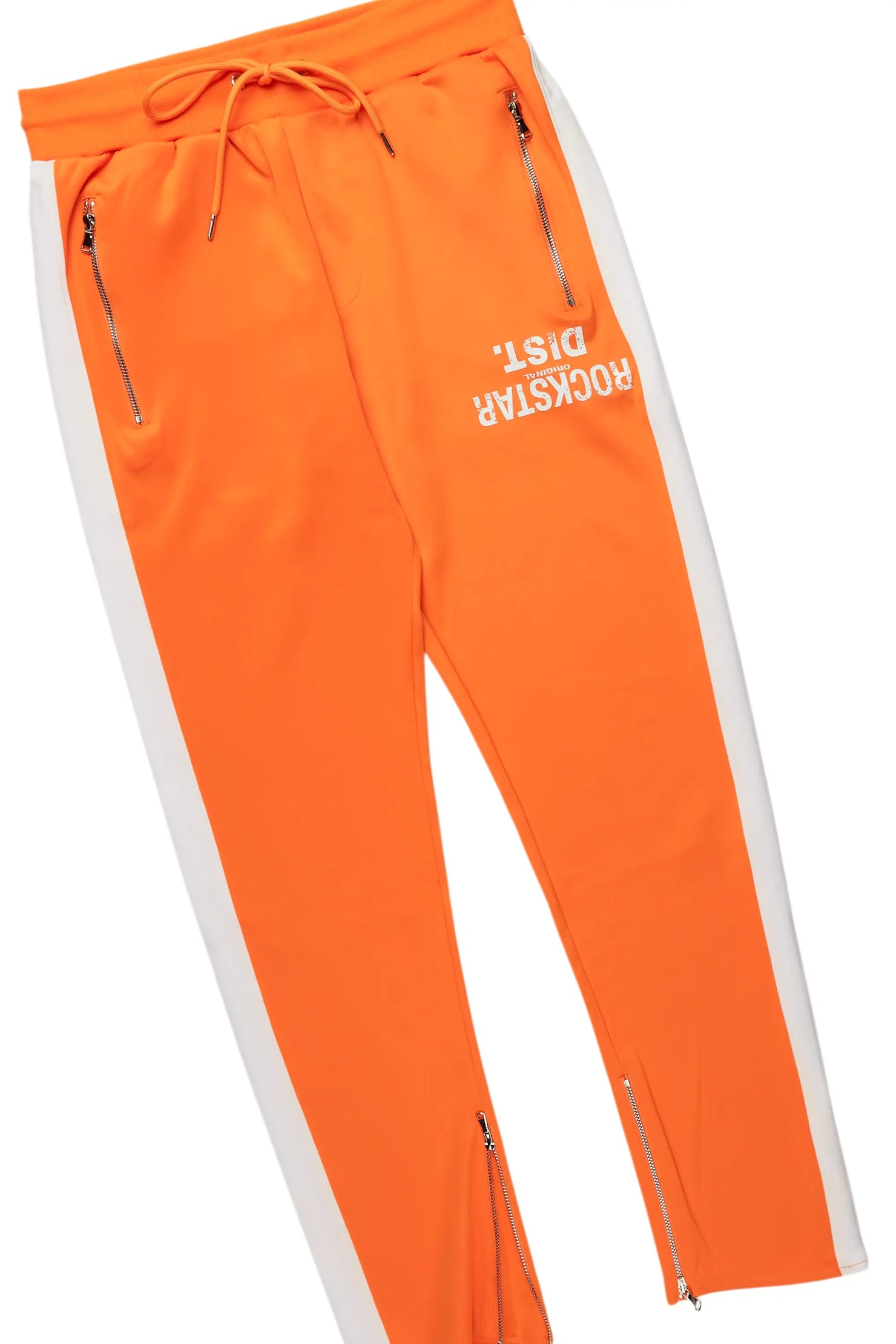 Bard White/Orange T-Shirt/Slim Fit Track Set
