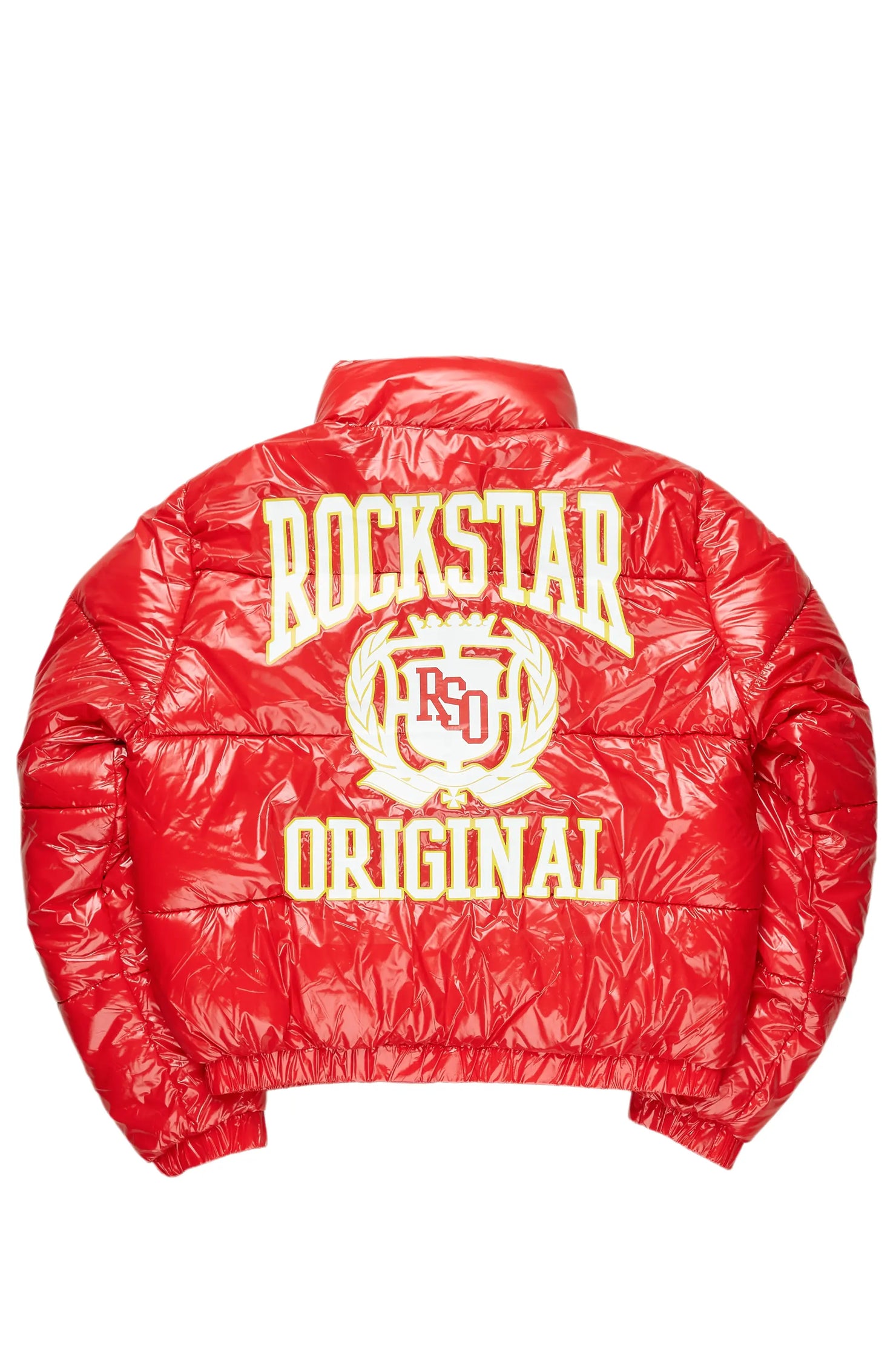 Jaclyn Red Puffer Jacket
