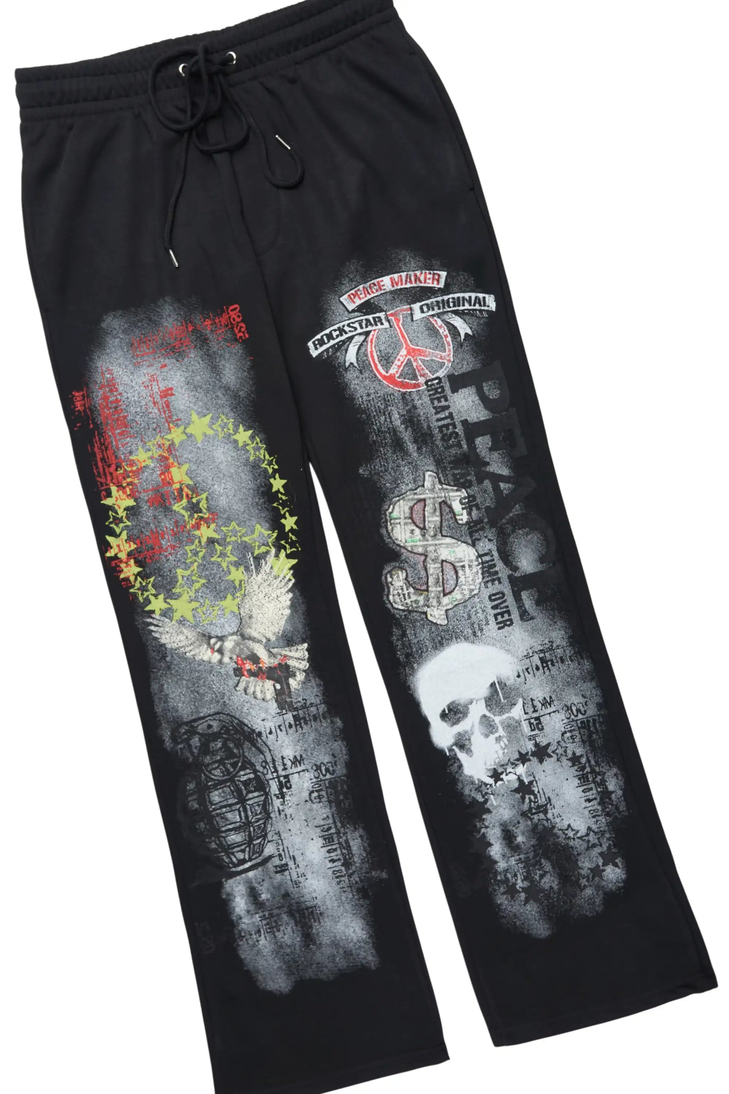 Seiko Black Hoodie Stacked Track Set