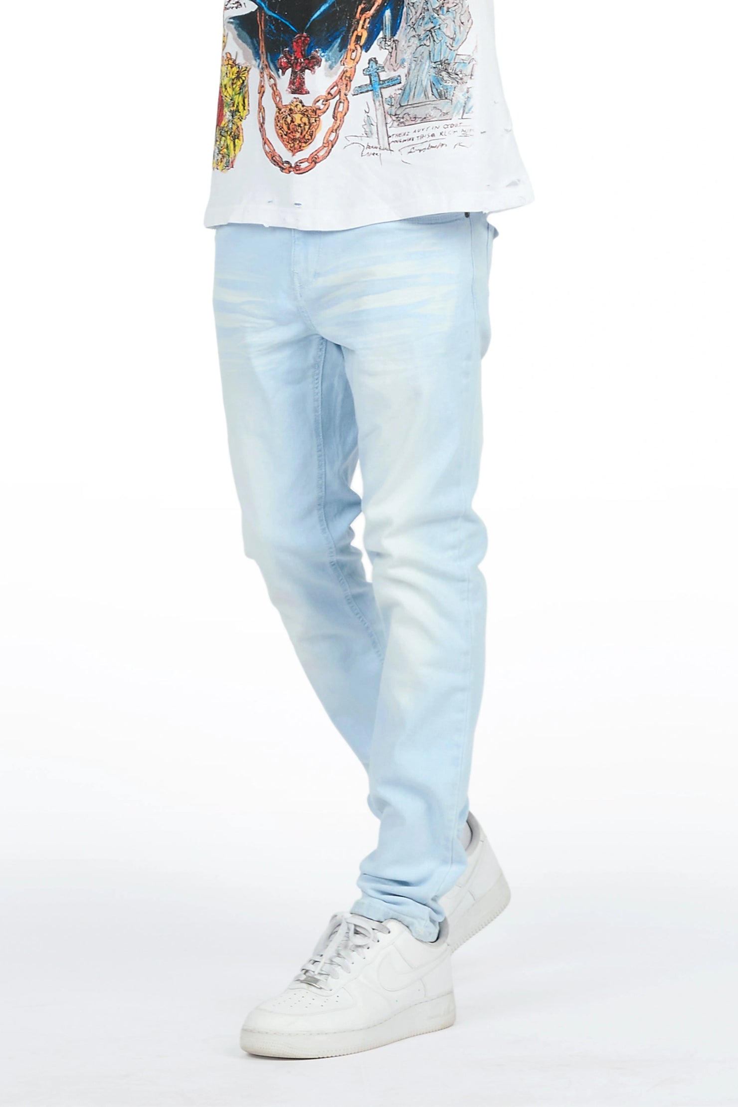 Jerell Light Blue Slim Fit Jean