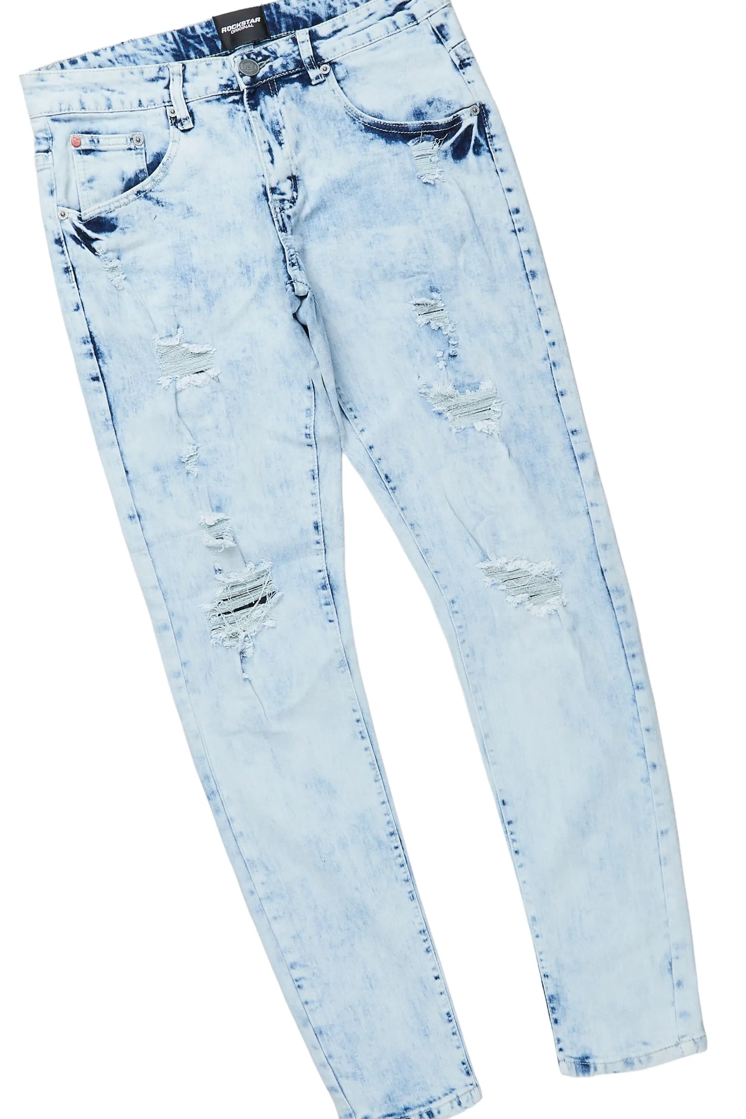 Lake White/Blue T-Shirt/Slim Fit Jean Bundle