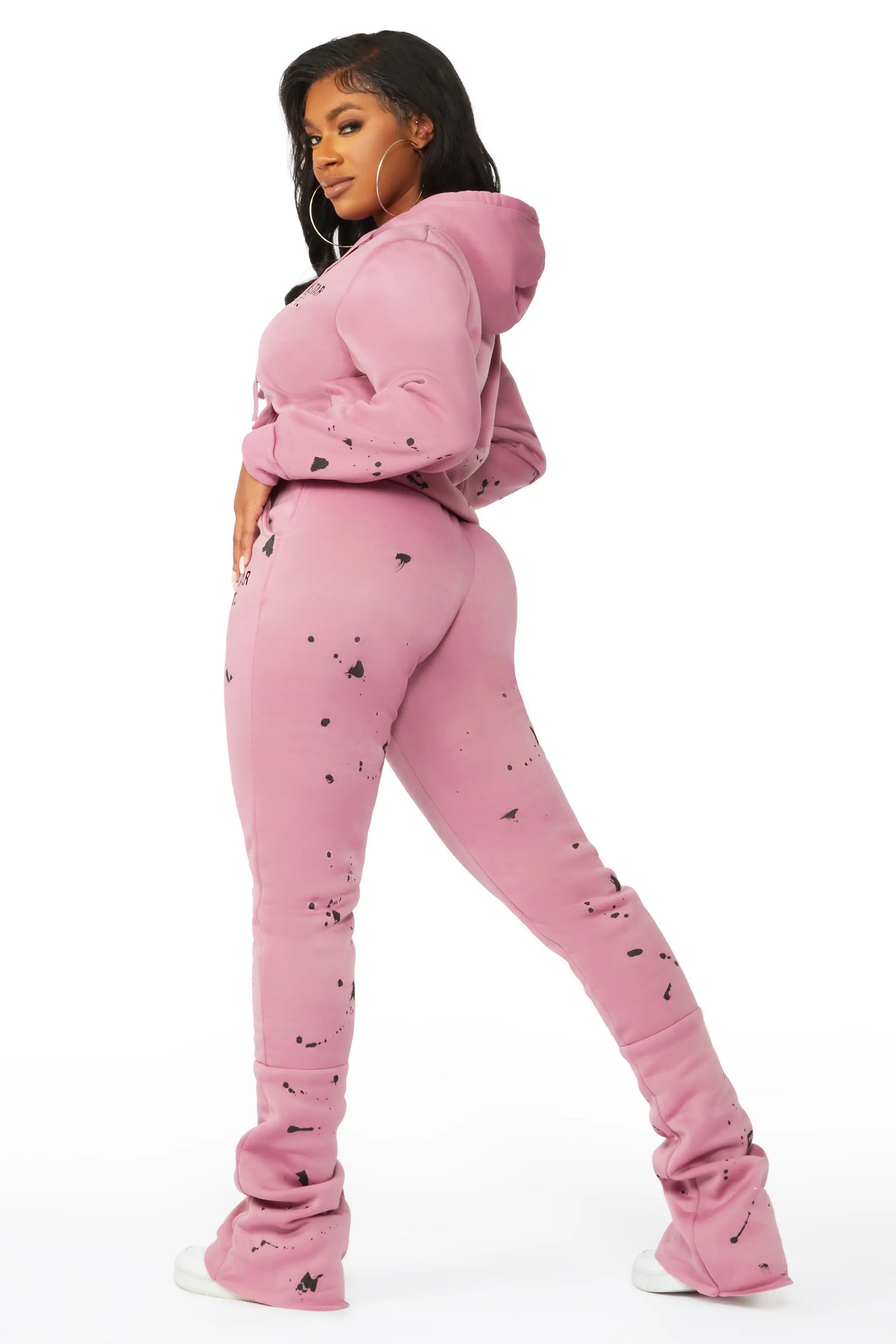 Hadley Pink Super Stacked Trackset