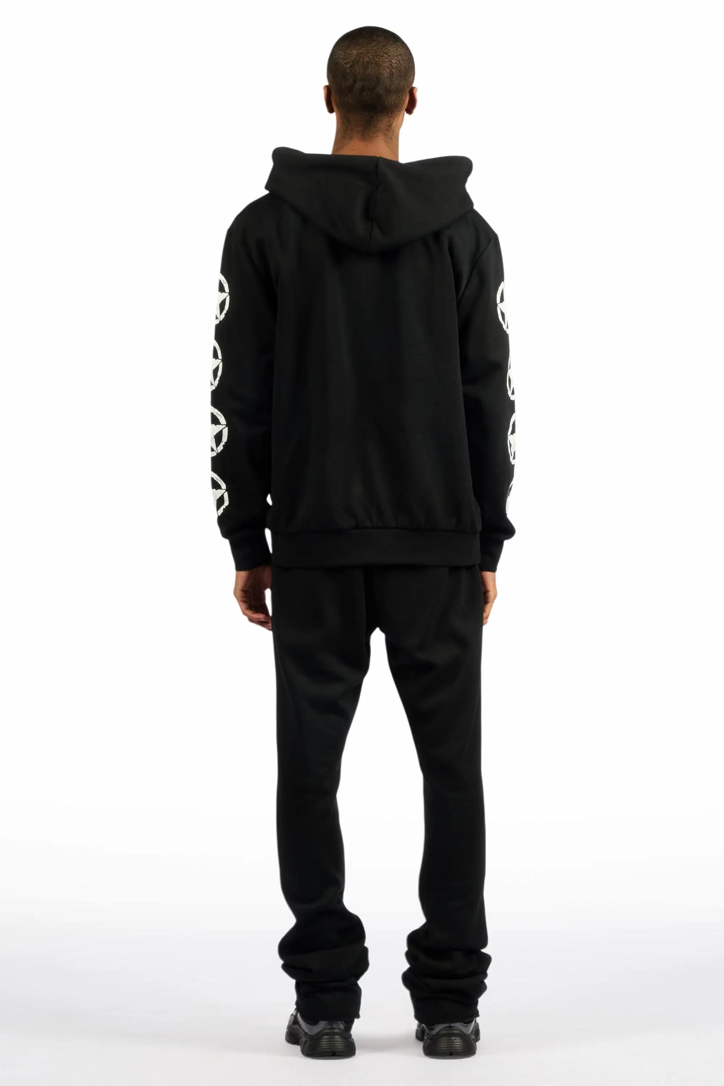 Wizzurd Black Stacked Track Set