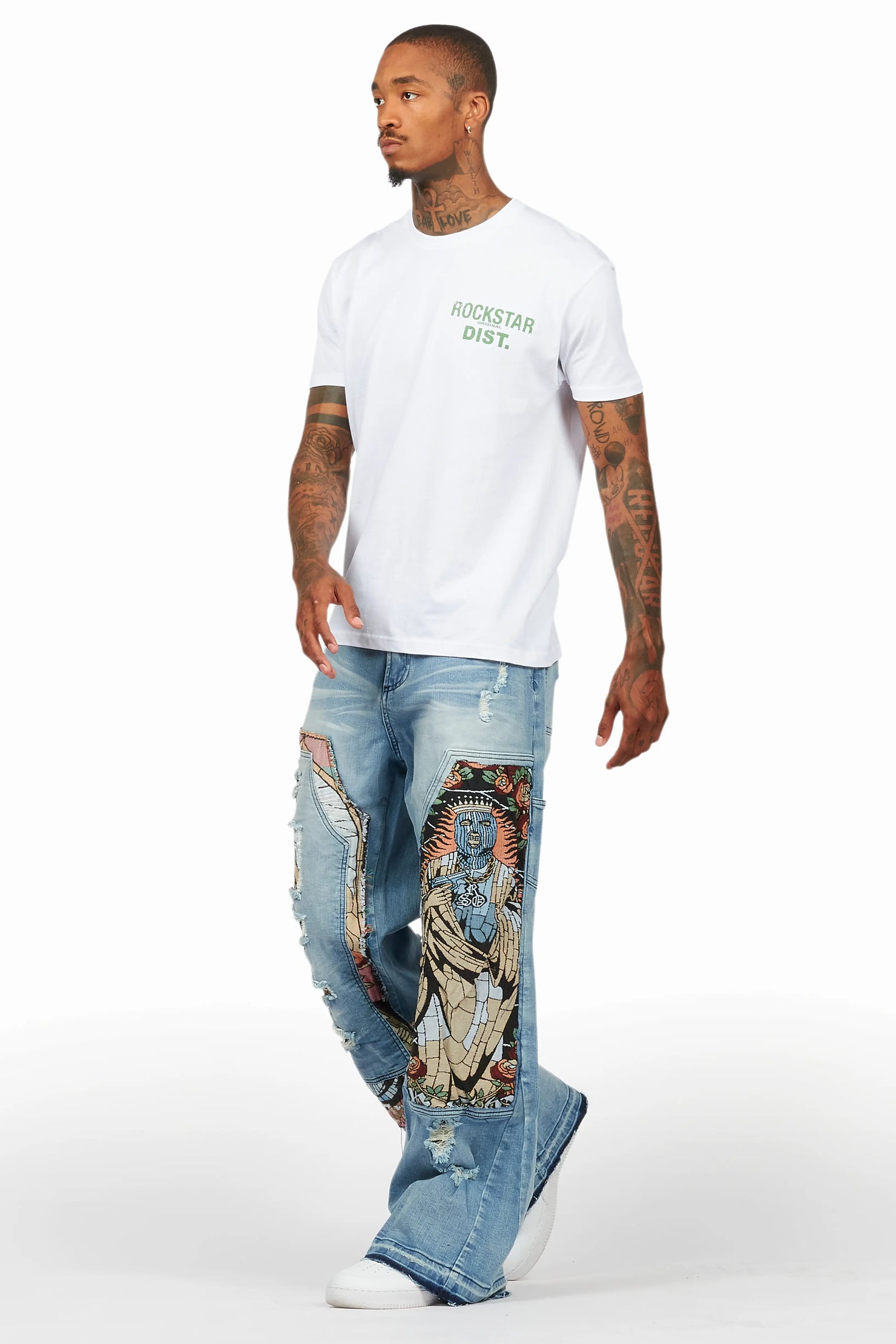 Yanis Blue Baggy Fit Jean