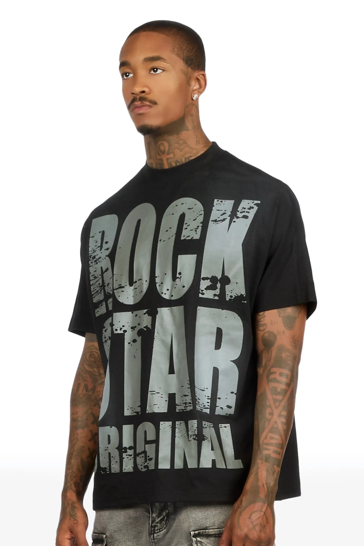 Higantic Black Dolman T-Shirt