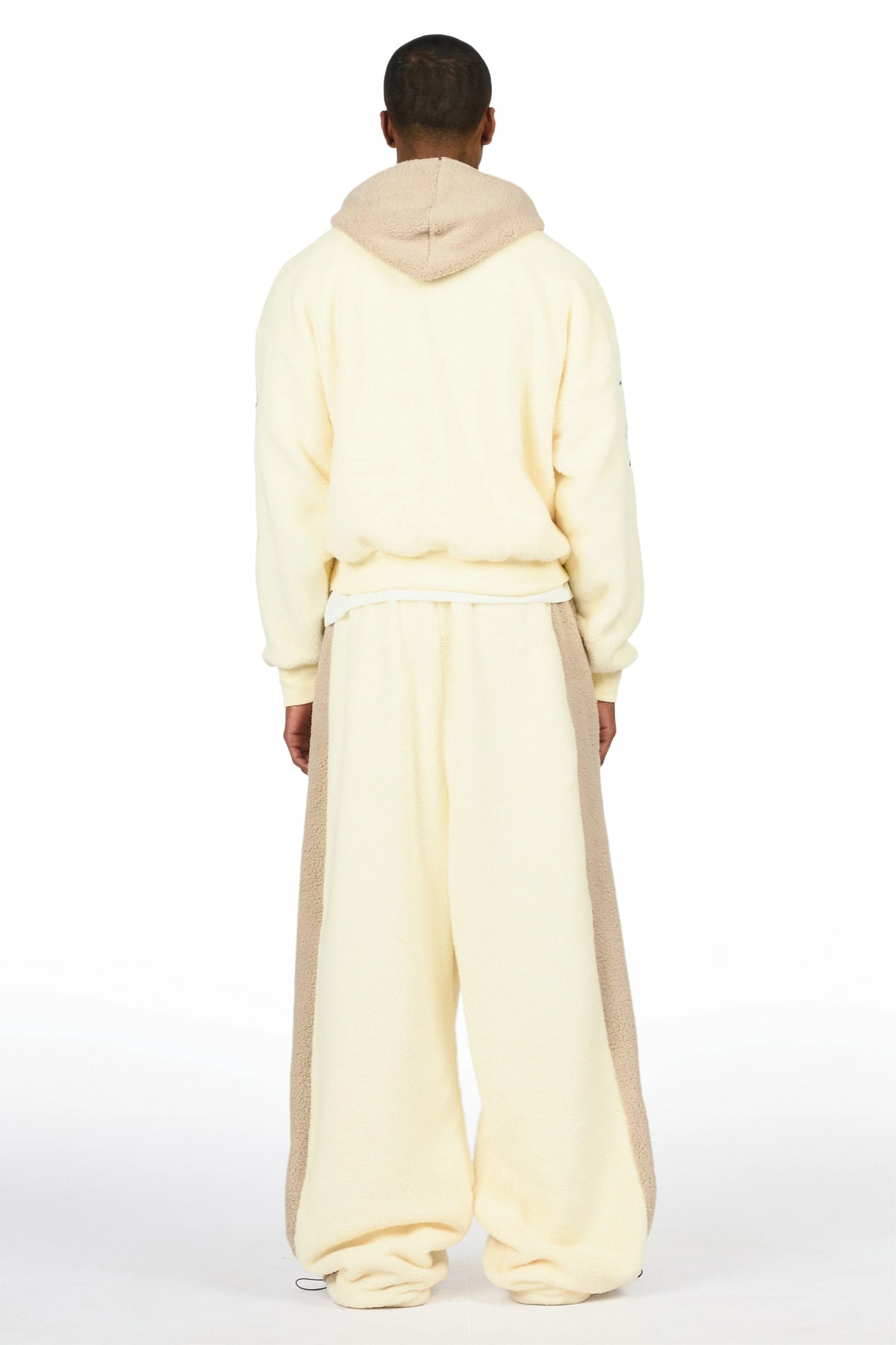 Divino Beige Hoodie/Jogger Track Set