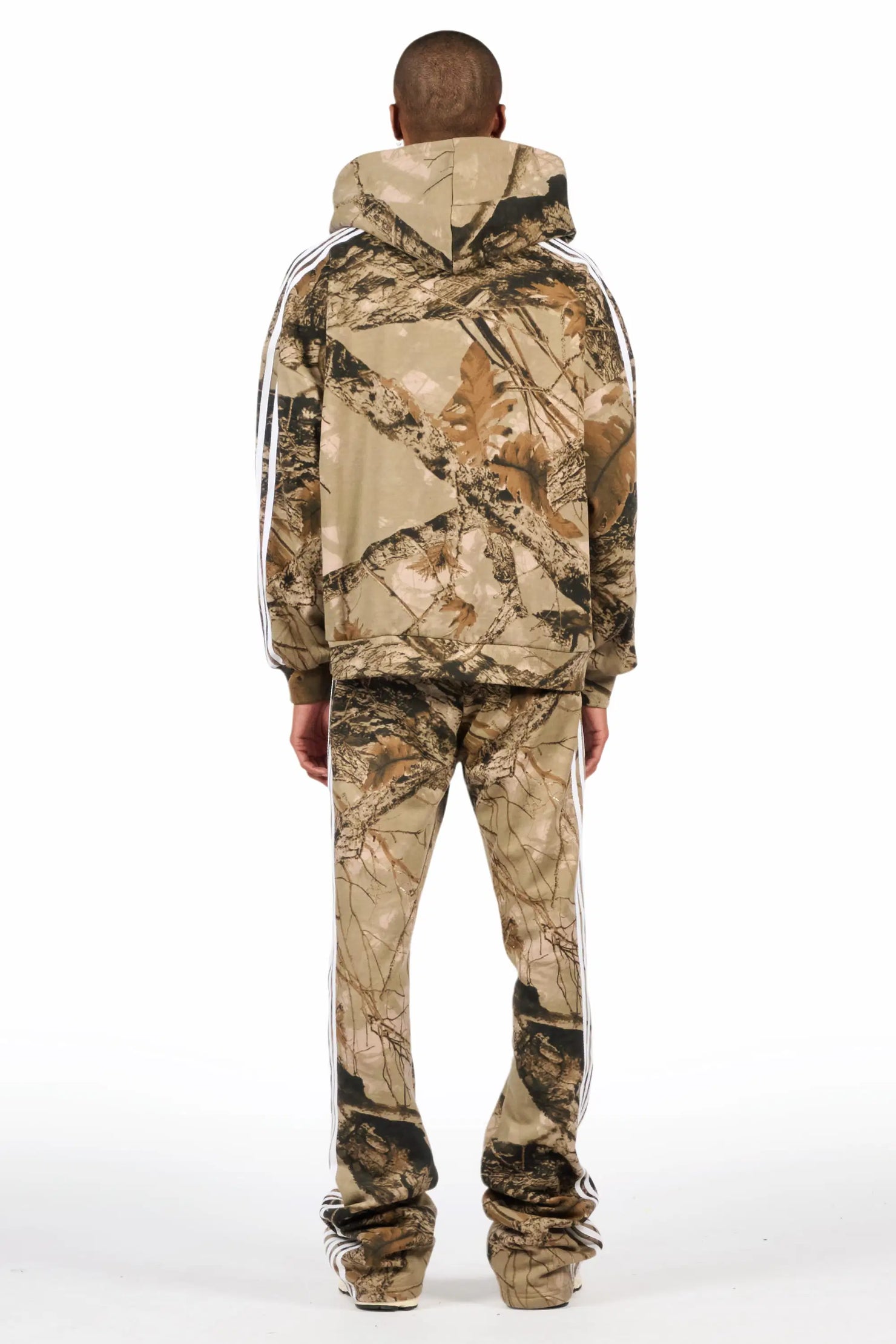 Tylla Tree Camo Hoodie/Baggy Pant Track Set