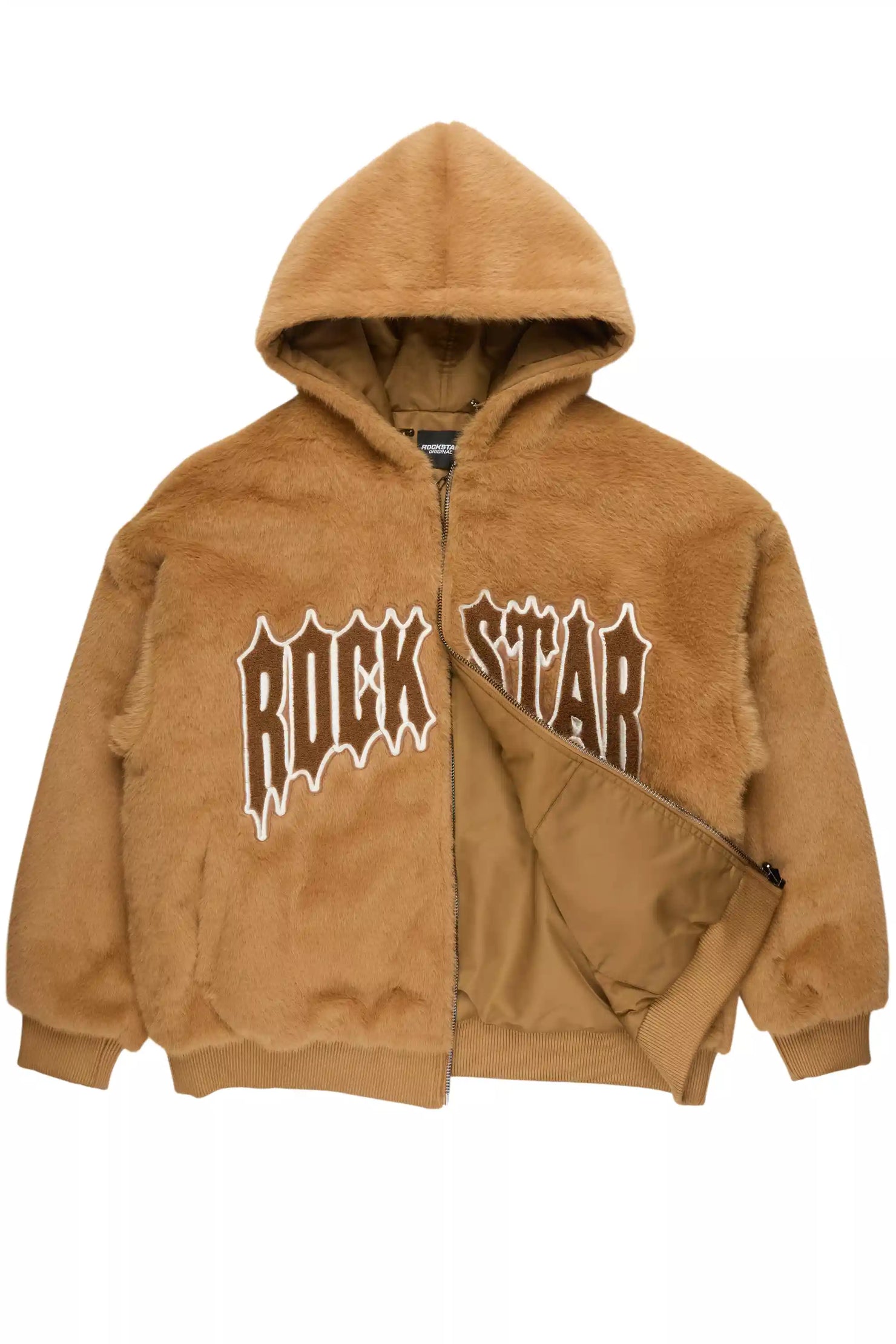 Iceevil Brown Fur Jacket