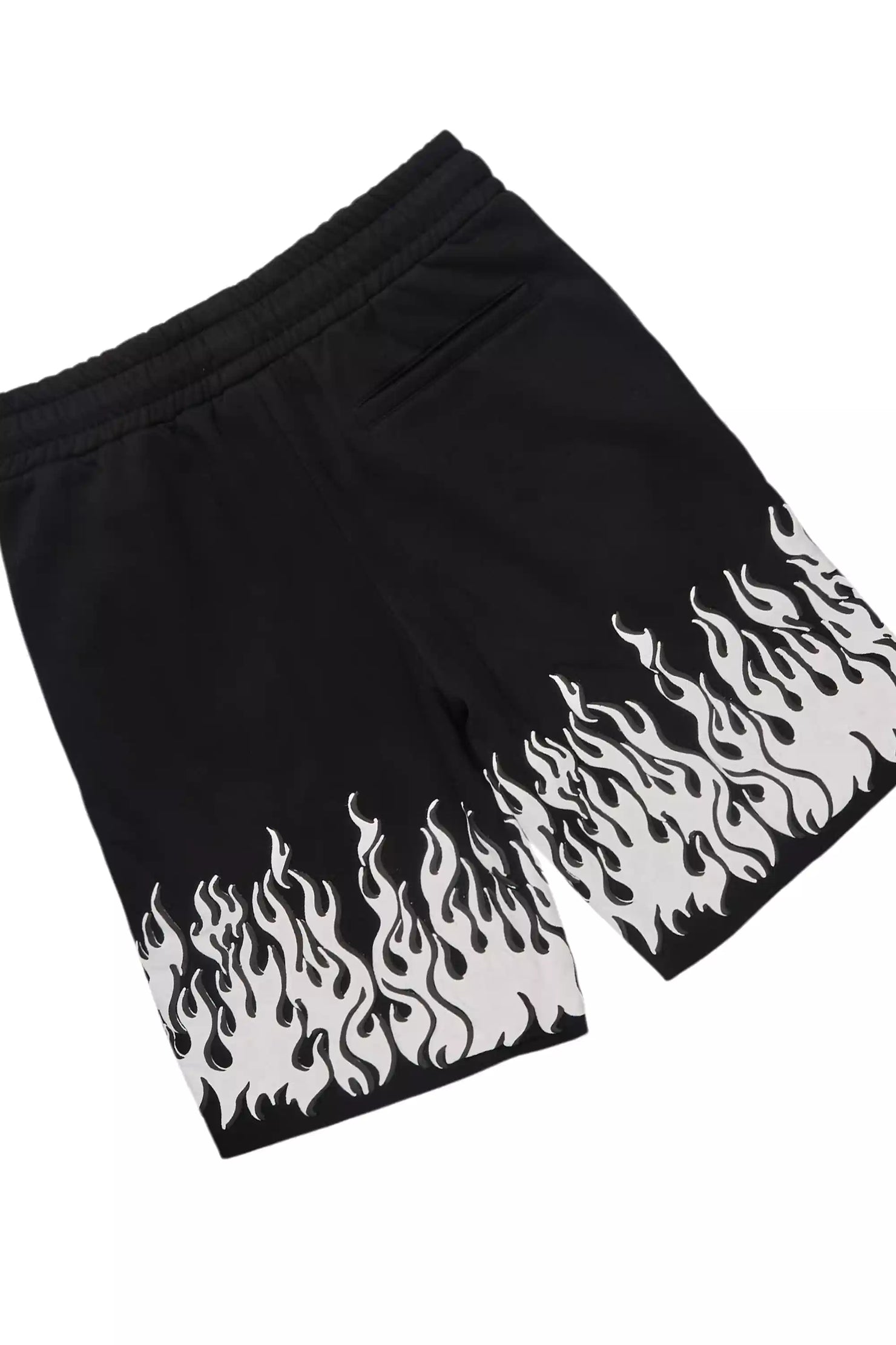 Bubble Black/White Long Sleeve T-Shirt/Short Set