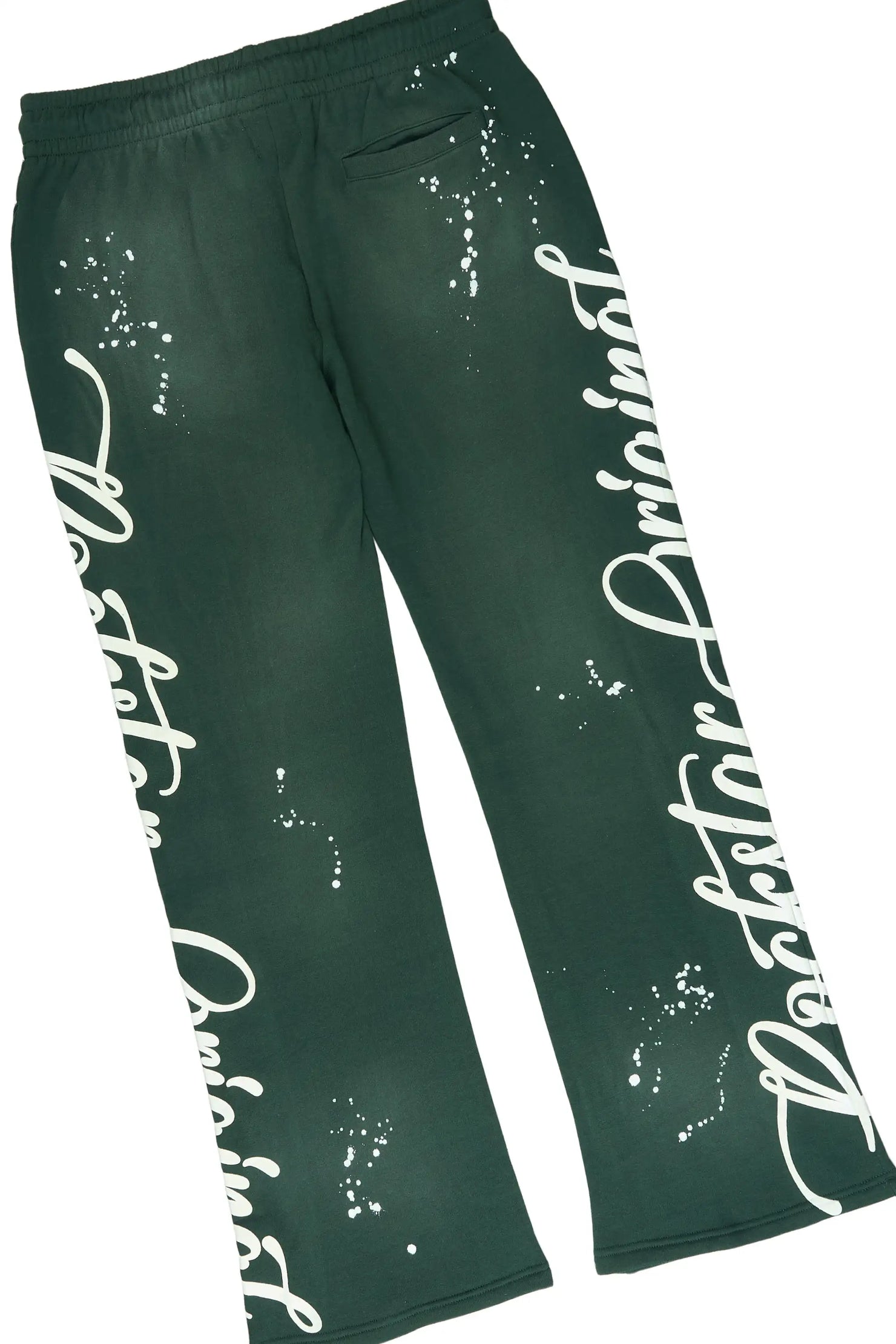 Hanif 2.0 Vintage Forest Green Hoodie/ Relaxed Pant Track Set