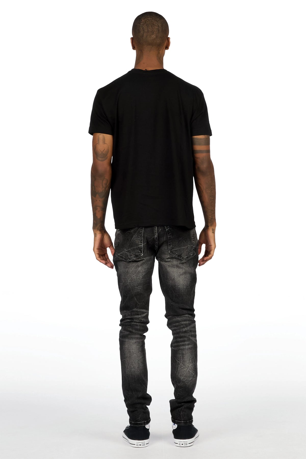 Clodd Dark Grey Skinny Fit Jean