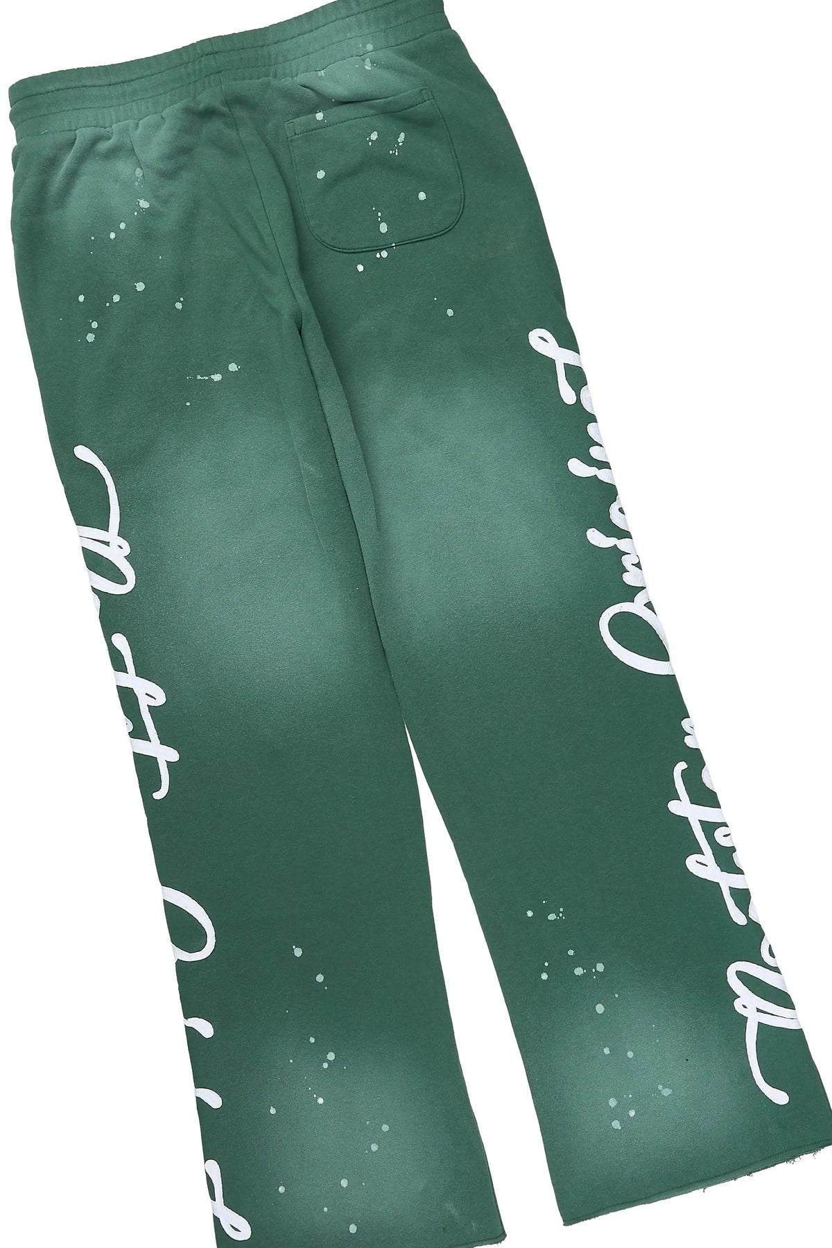 Hanif Green Hoodie/Straight Pant Track Set