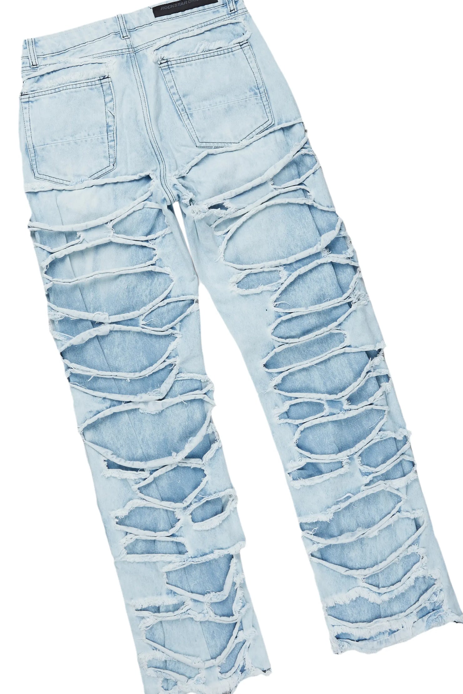 Boys Cavel Camo Knit Sweater/Stacked Flare Jean Set