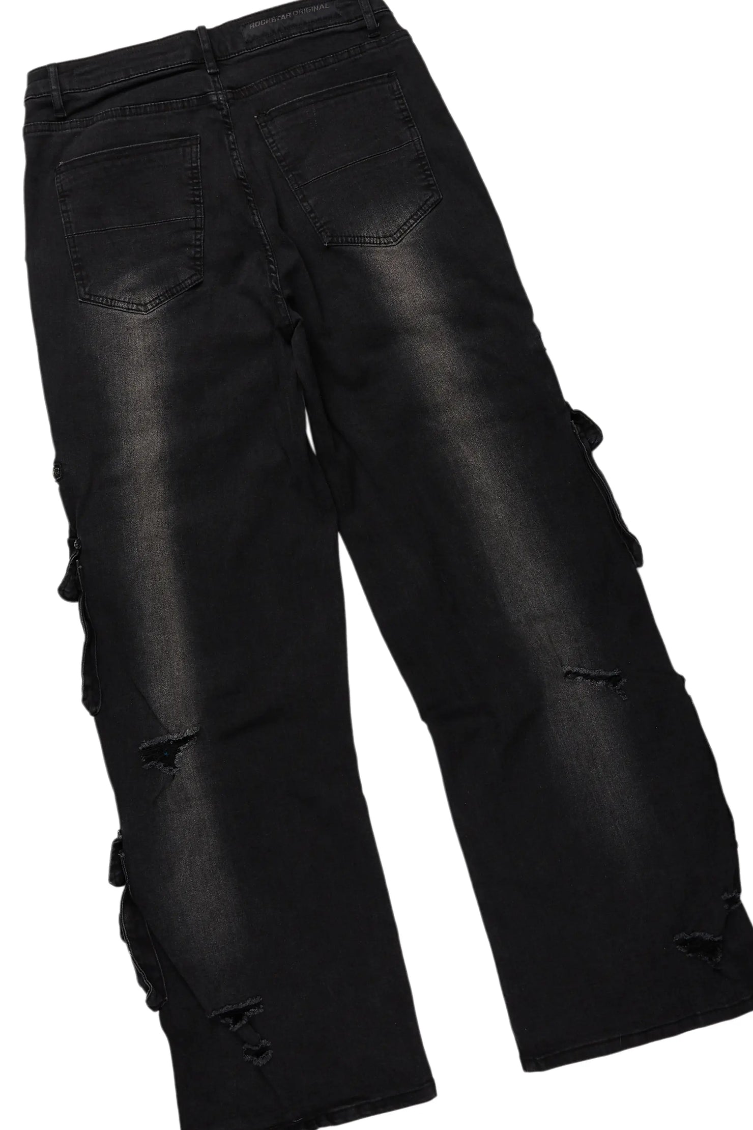 Fields Black/Purple Double Layer T-Shirt & Zorig Baggy Fit Jean Bundle