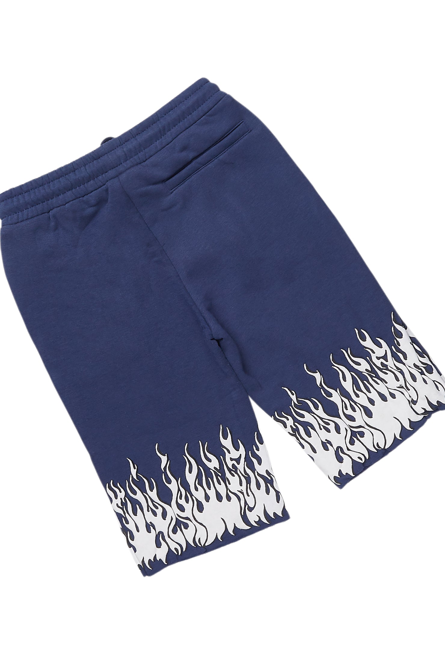 Boys Bubble Navy T-Shirt/Short Set