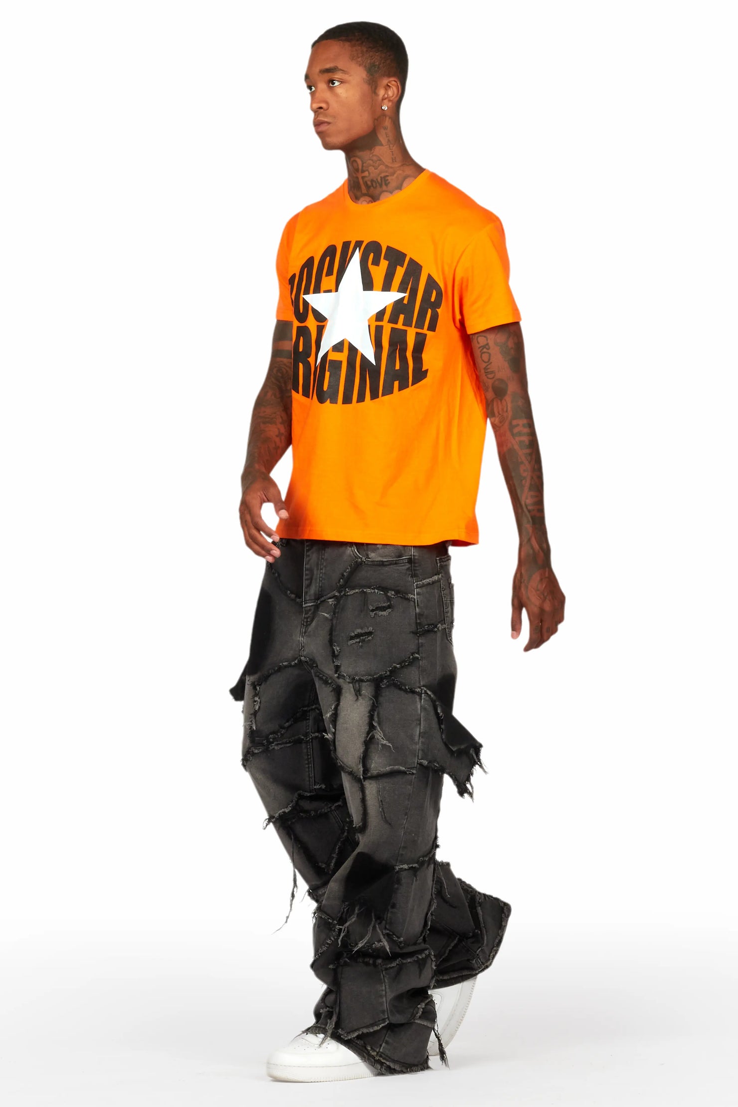 Jacomus Grey Baggy Fit Jean