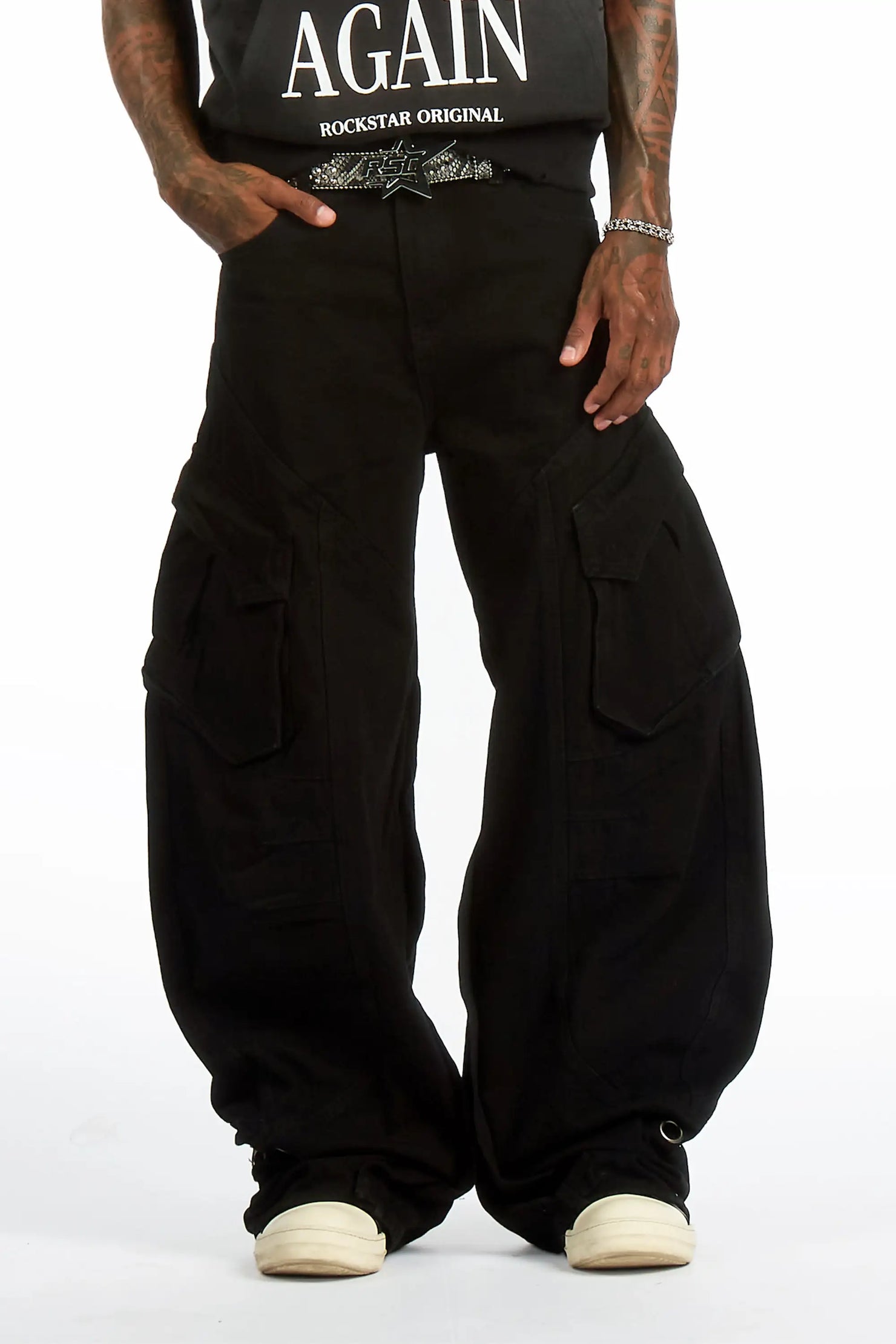 Tren Black Barrel Fit Jean