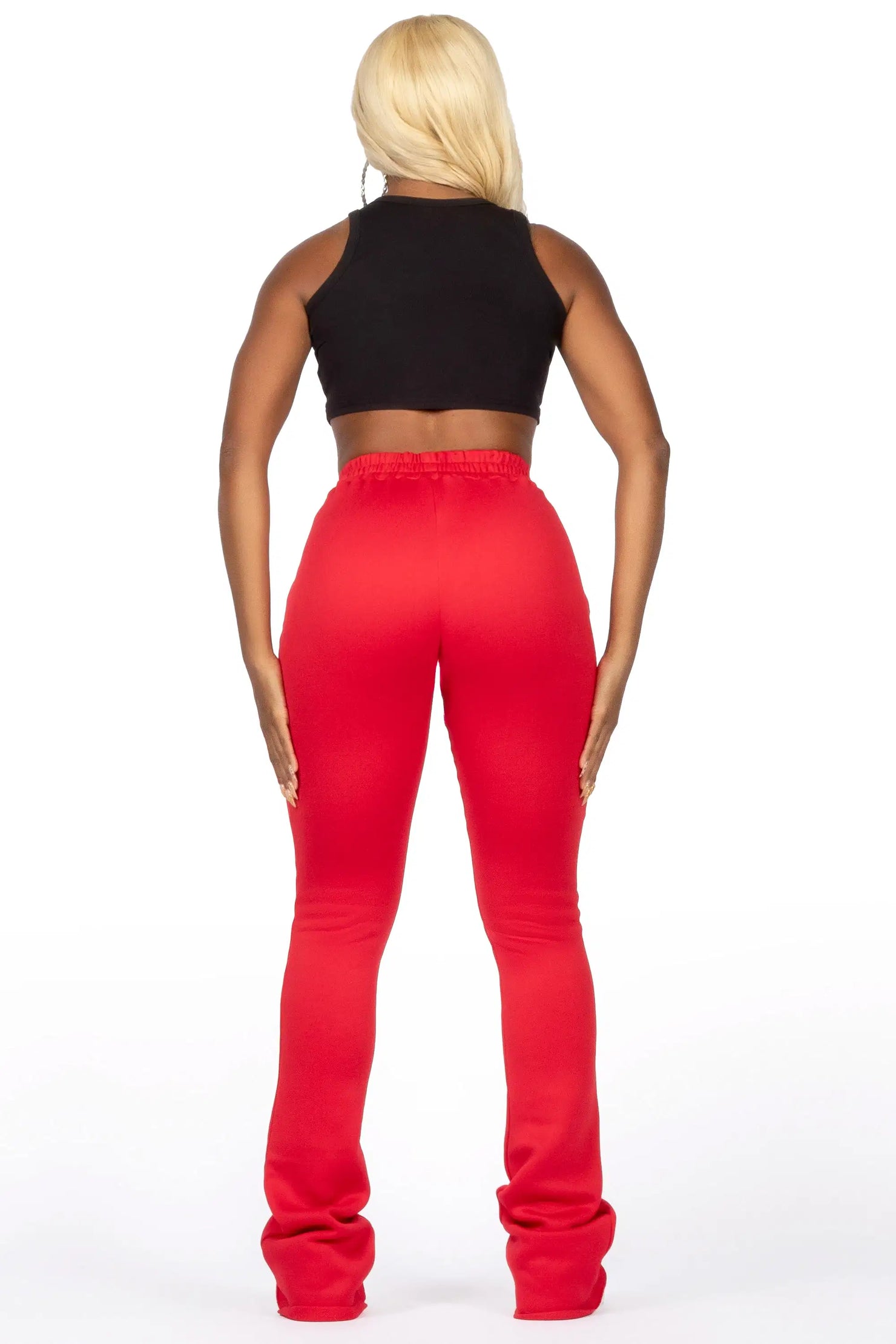Juliana Red/Yellow Super Stacked Track Pant