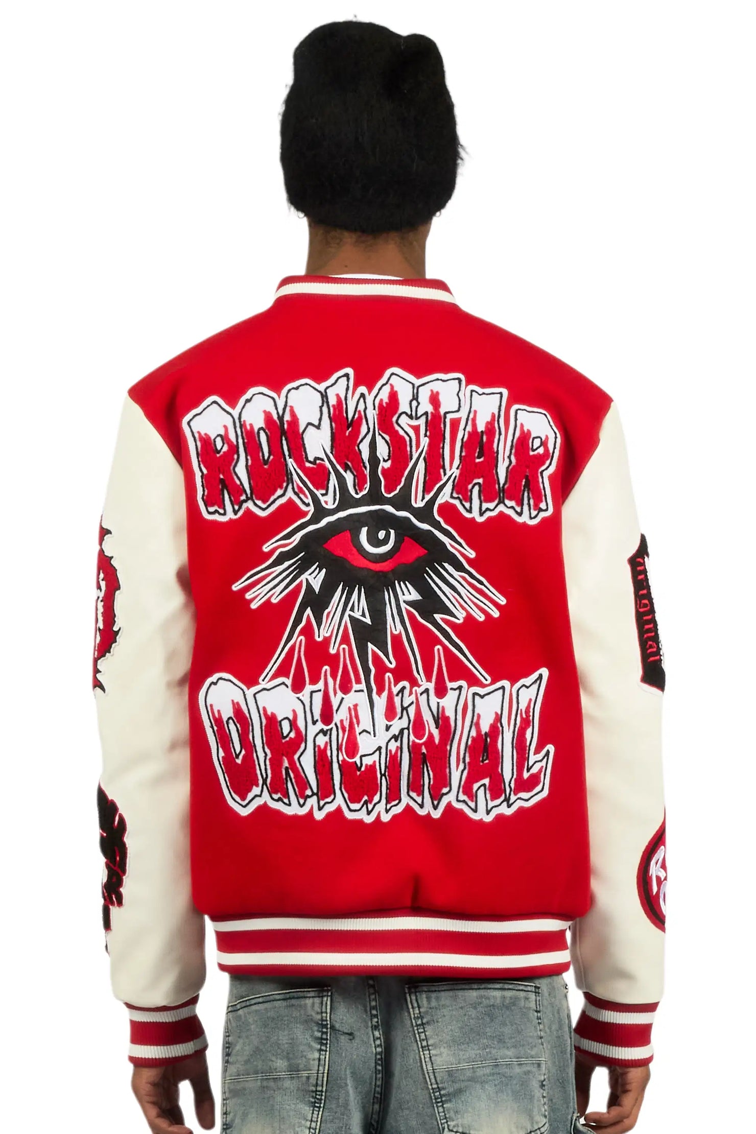 Syndicate Red Varsity Jacket