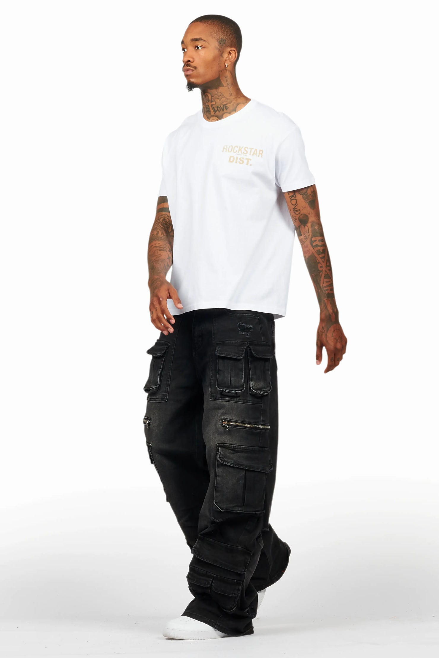 Zorig Black Baggy Fit Jean