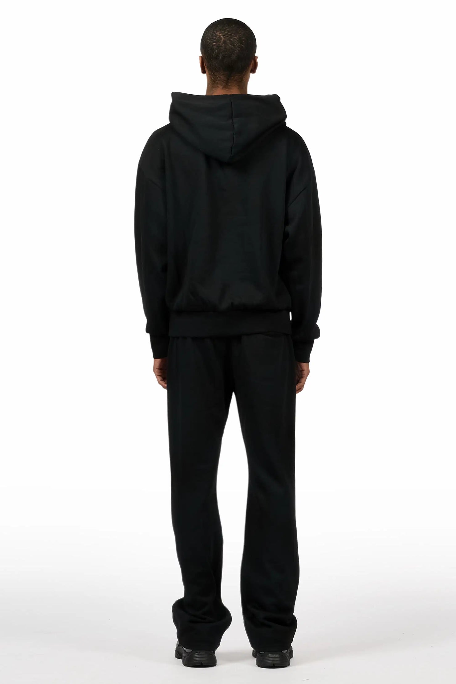 Twinkle 2.0 Black/White Hoodie Relaxed Track Set