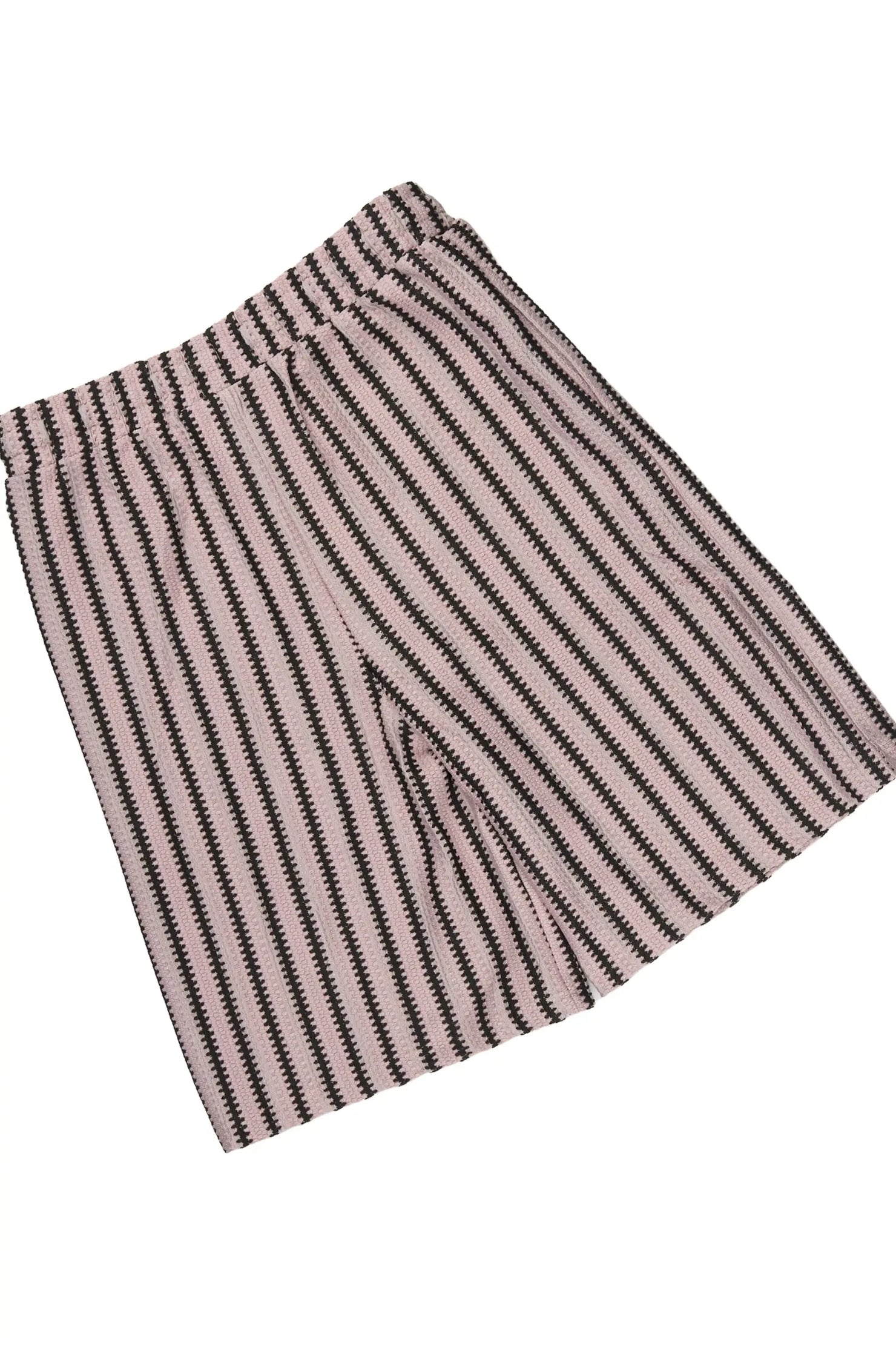 Boys Gerald Light Pink/Black Button Down Shirt/Short Set